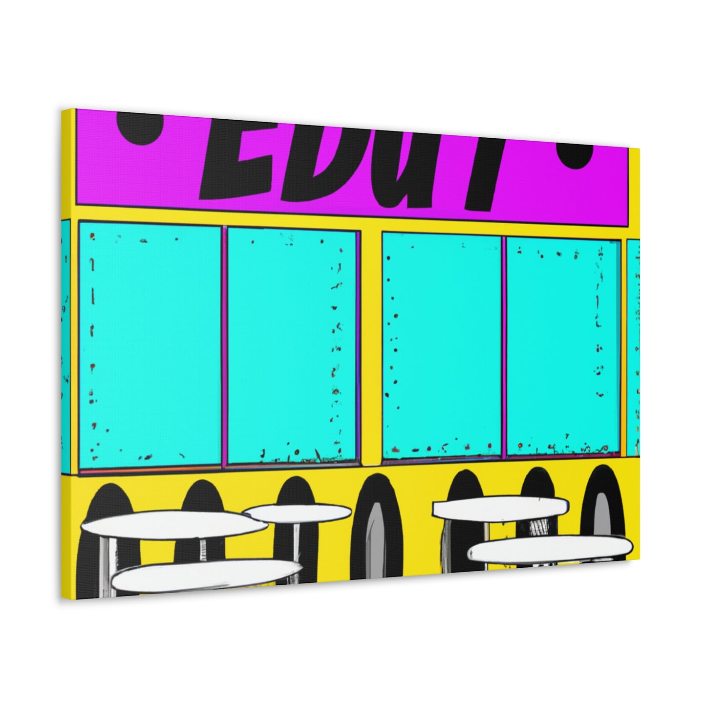 "Sock-Hop Crazies" - Canvas - Pop Art