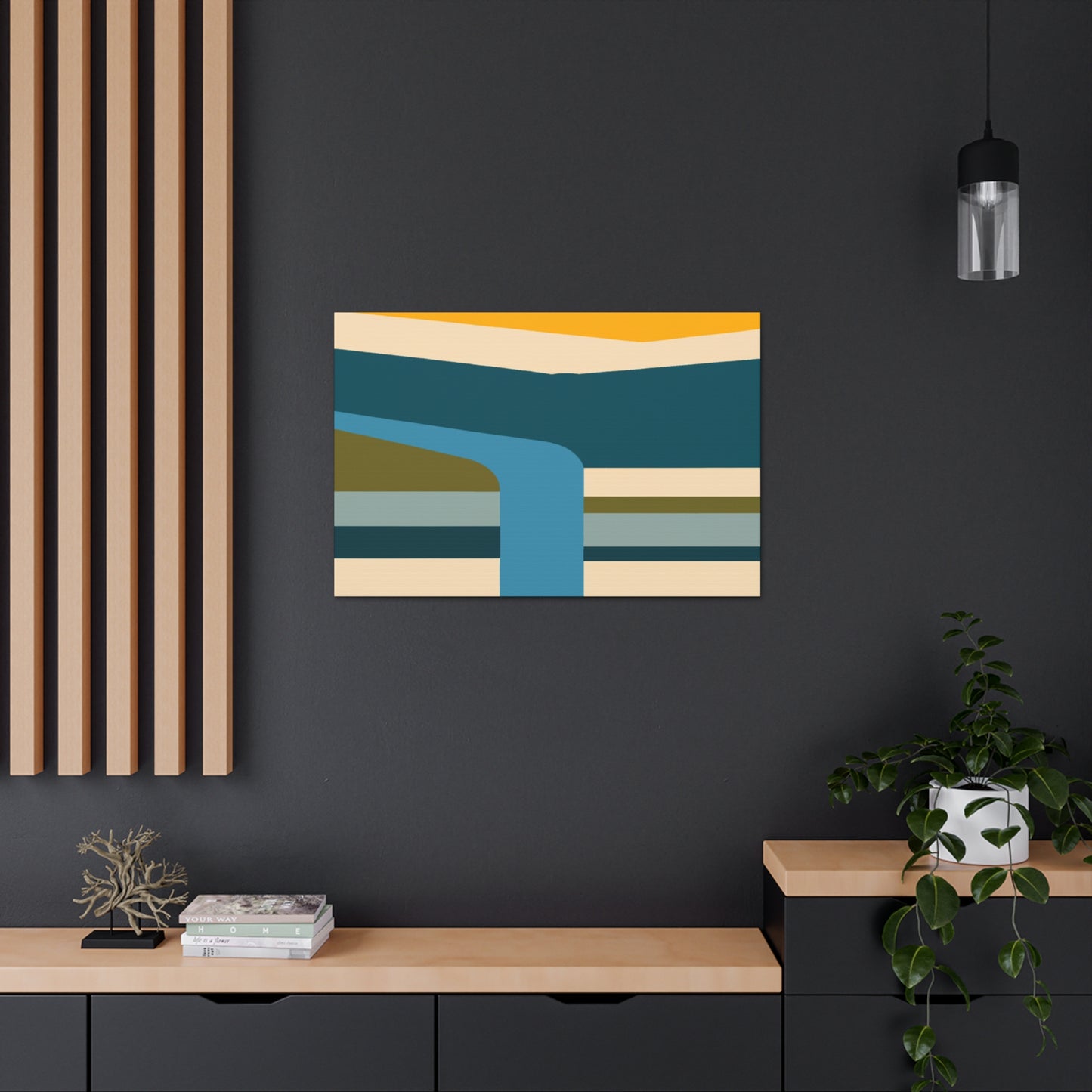 Fawnstripes - Midcentury Canvas