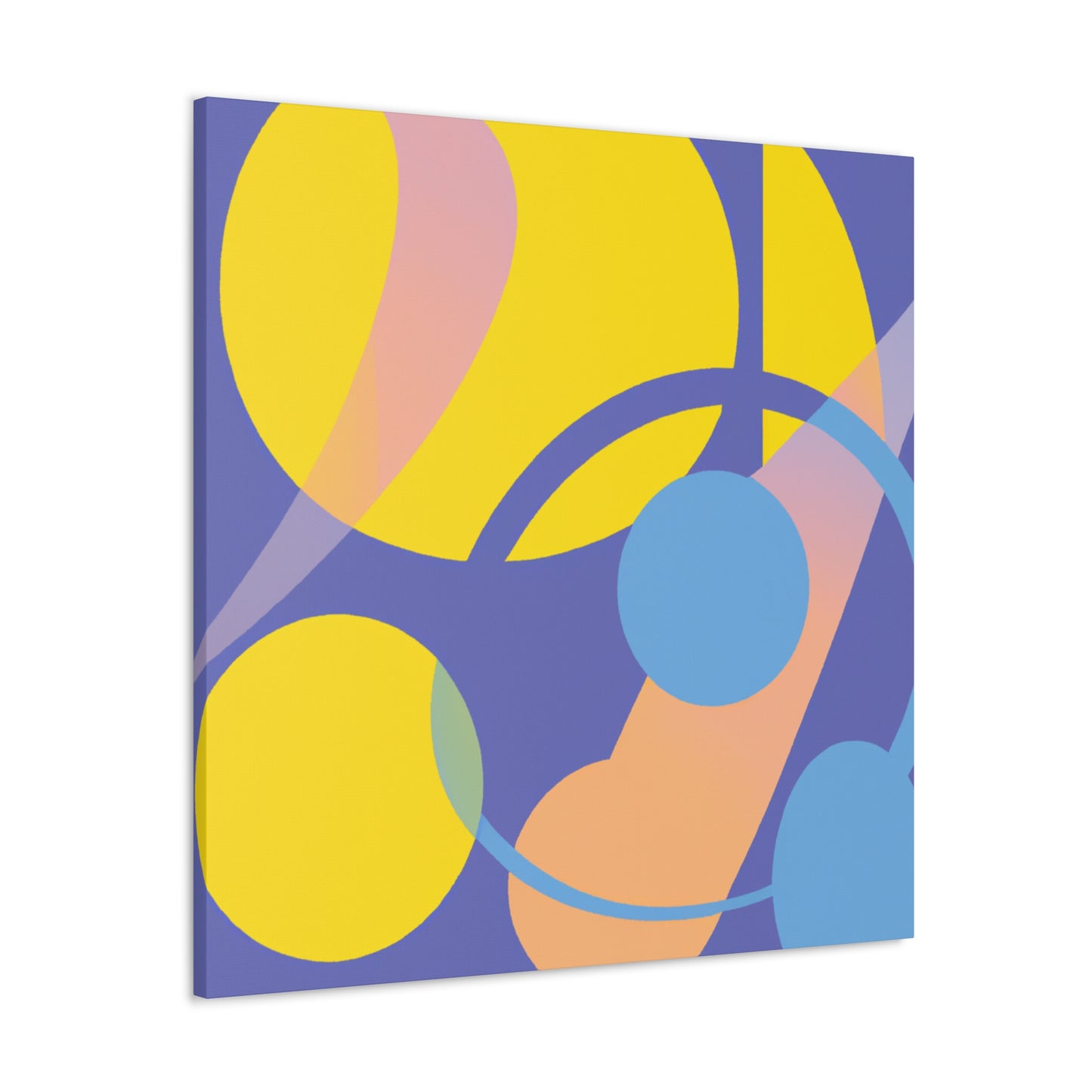 Geometric Escape - Midcentury - Canvas