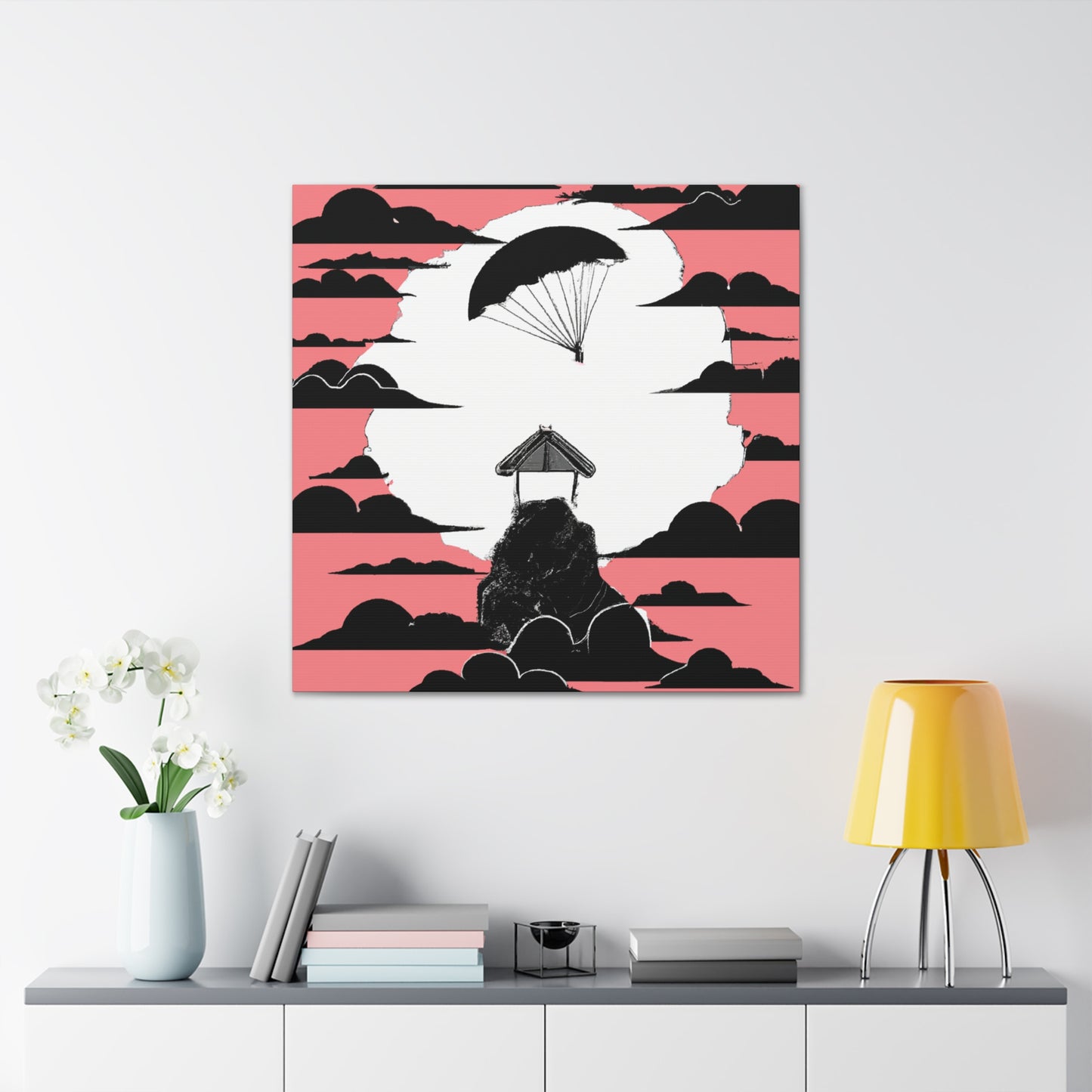 Echoing Silhouette - Minimalism - Canvas