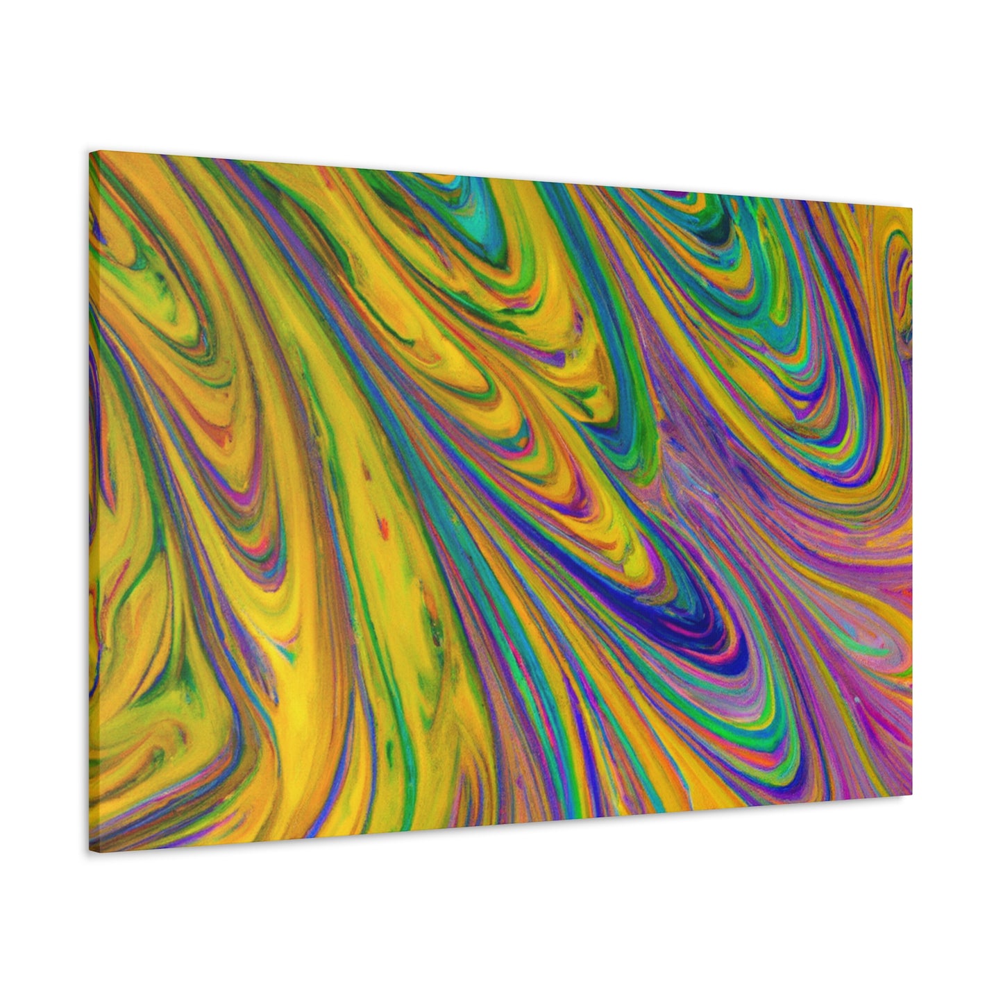 Yello Rijn - Abstract Canvas