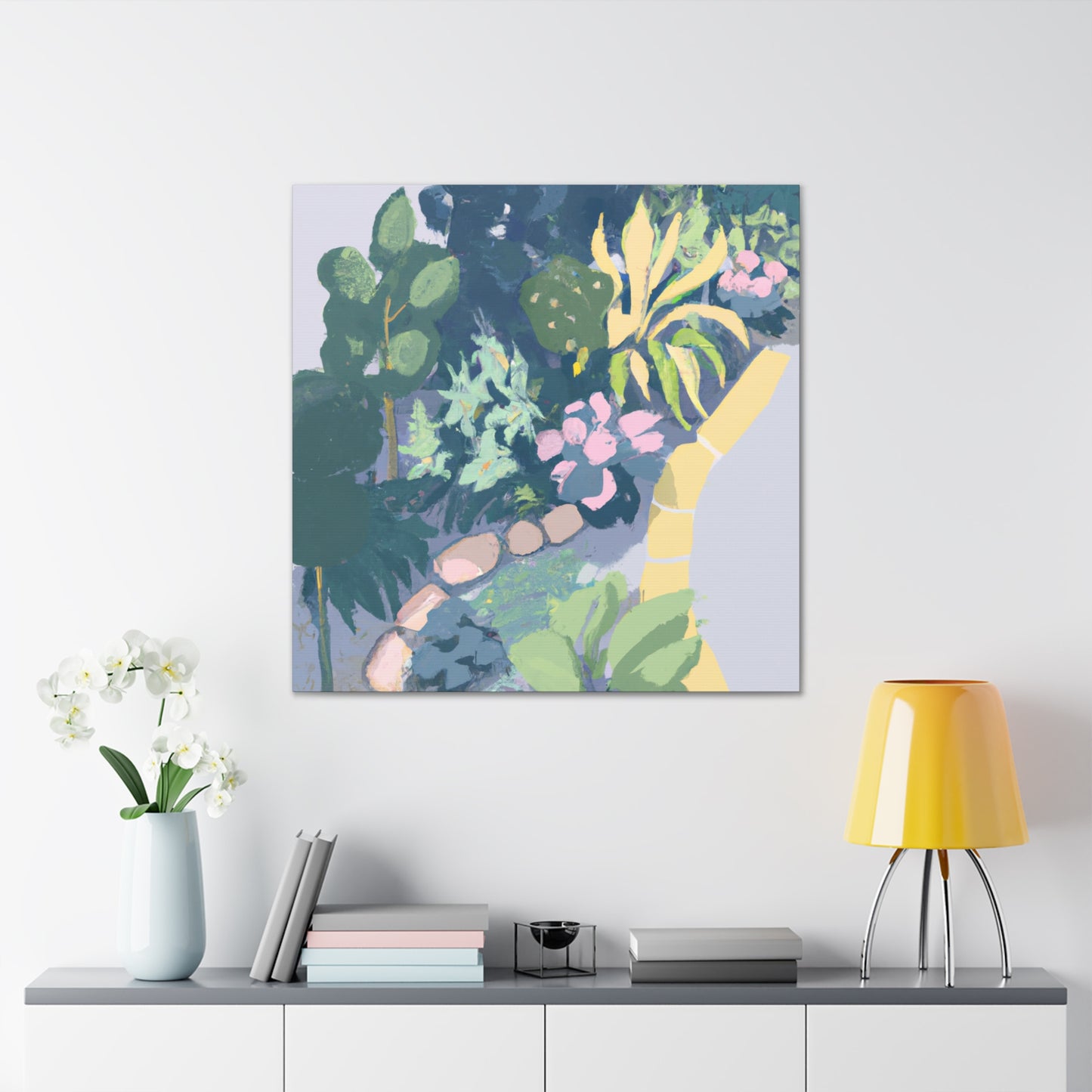 Enchanted Garden - Landscape - Canvas