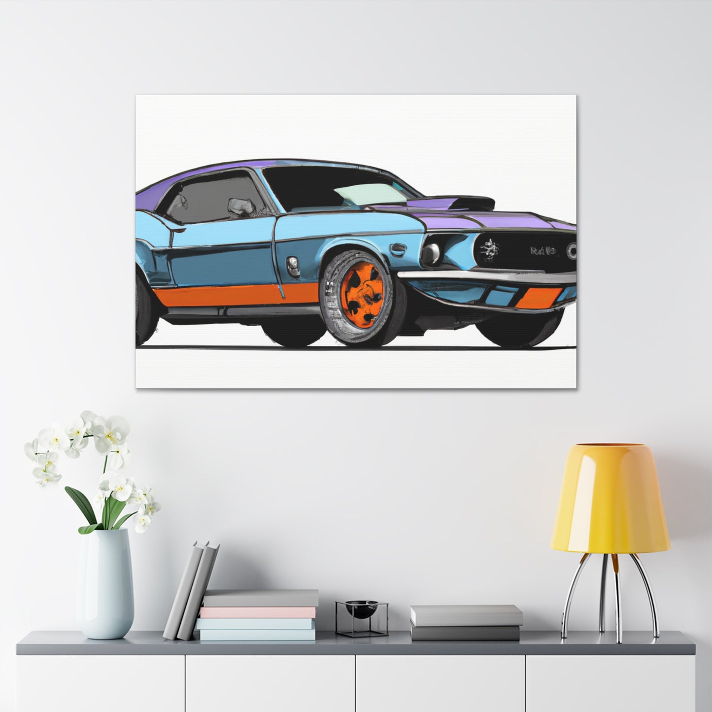 Livin' Wild - Automobile - Canvas