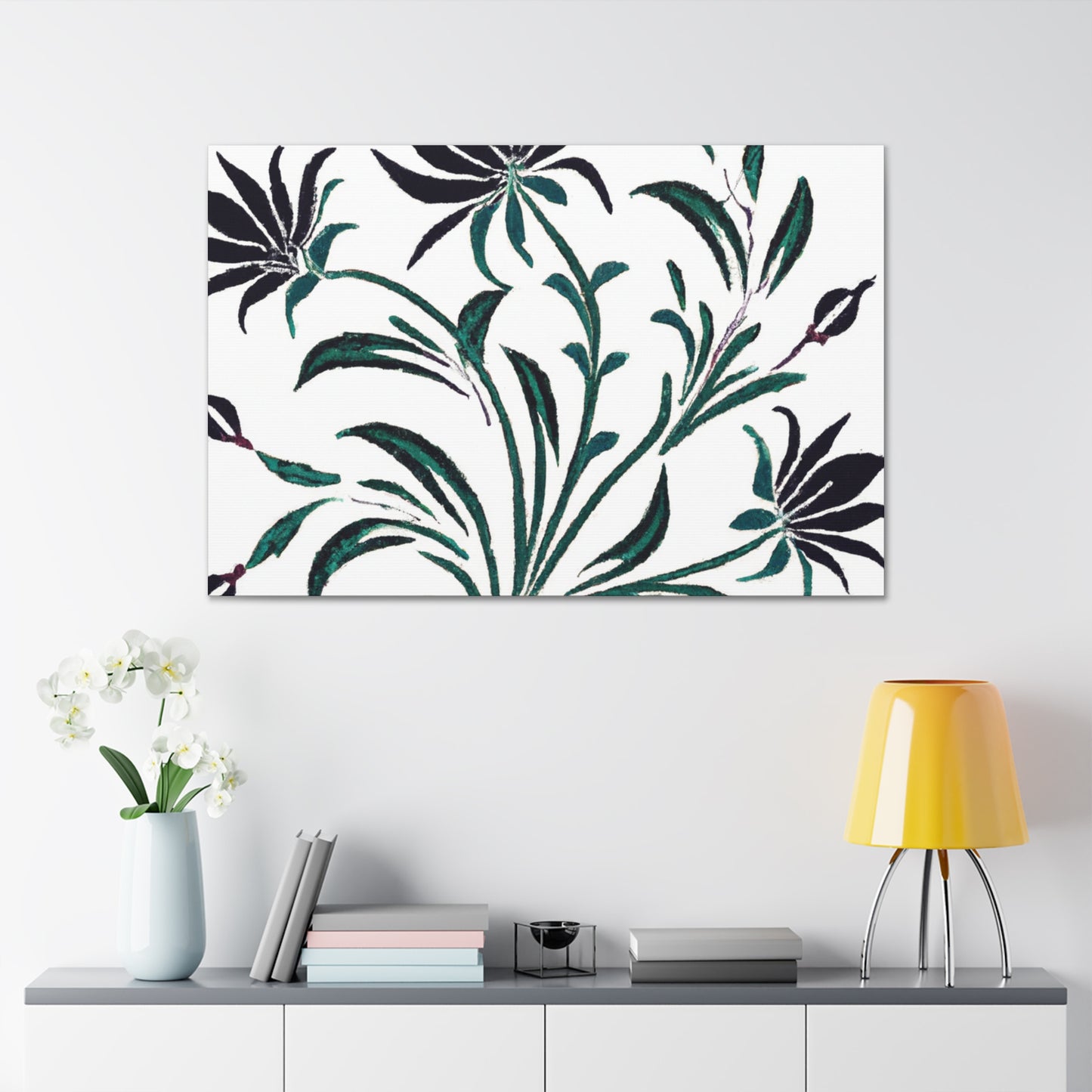 Lotus Divine - Floral - Canvas