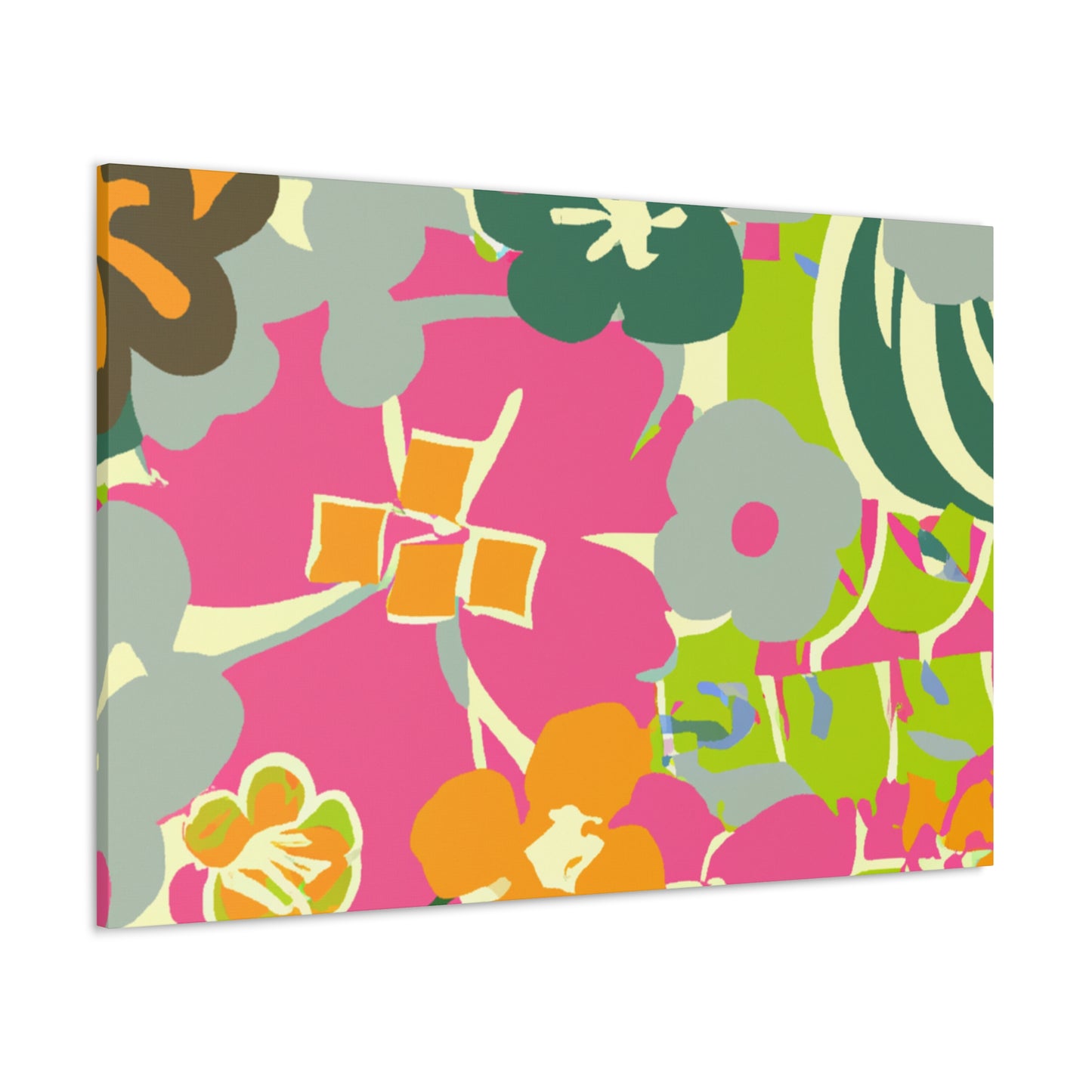Dreamsicle - Floral - Canvas