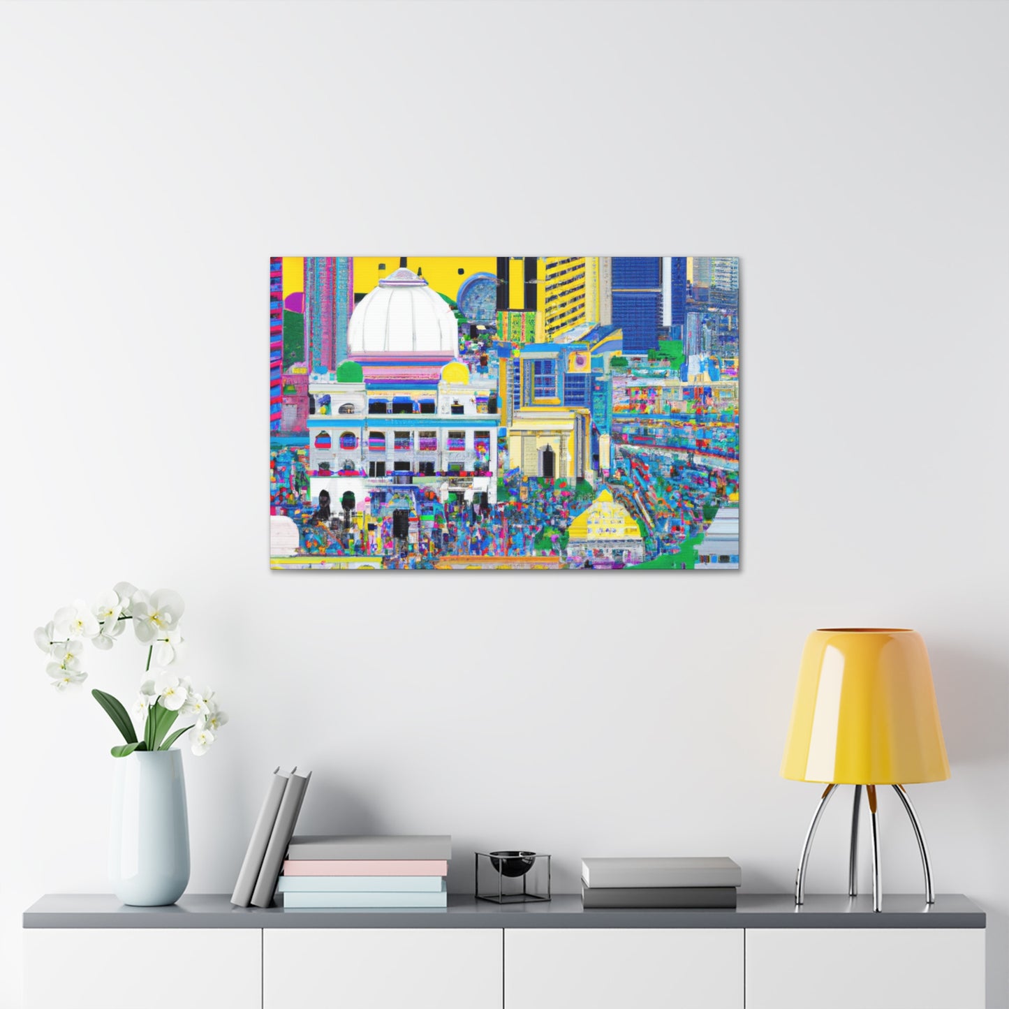 Udan- Destination India - Canvas