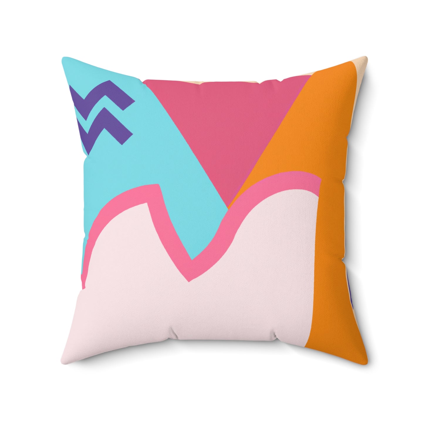 Spun Polyester Square Pillow