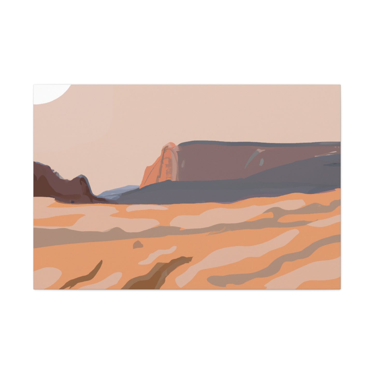 Dune Scene - Landscape - Canvas