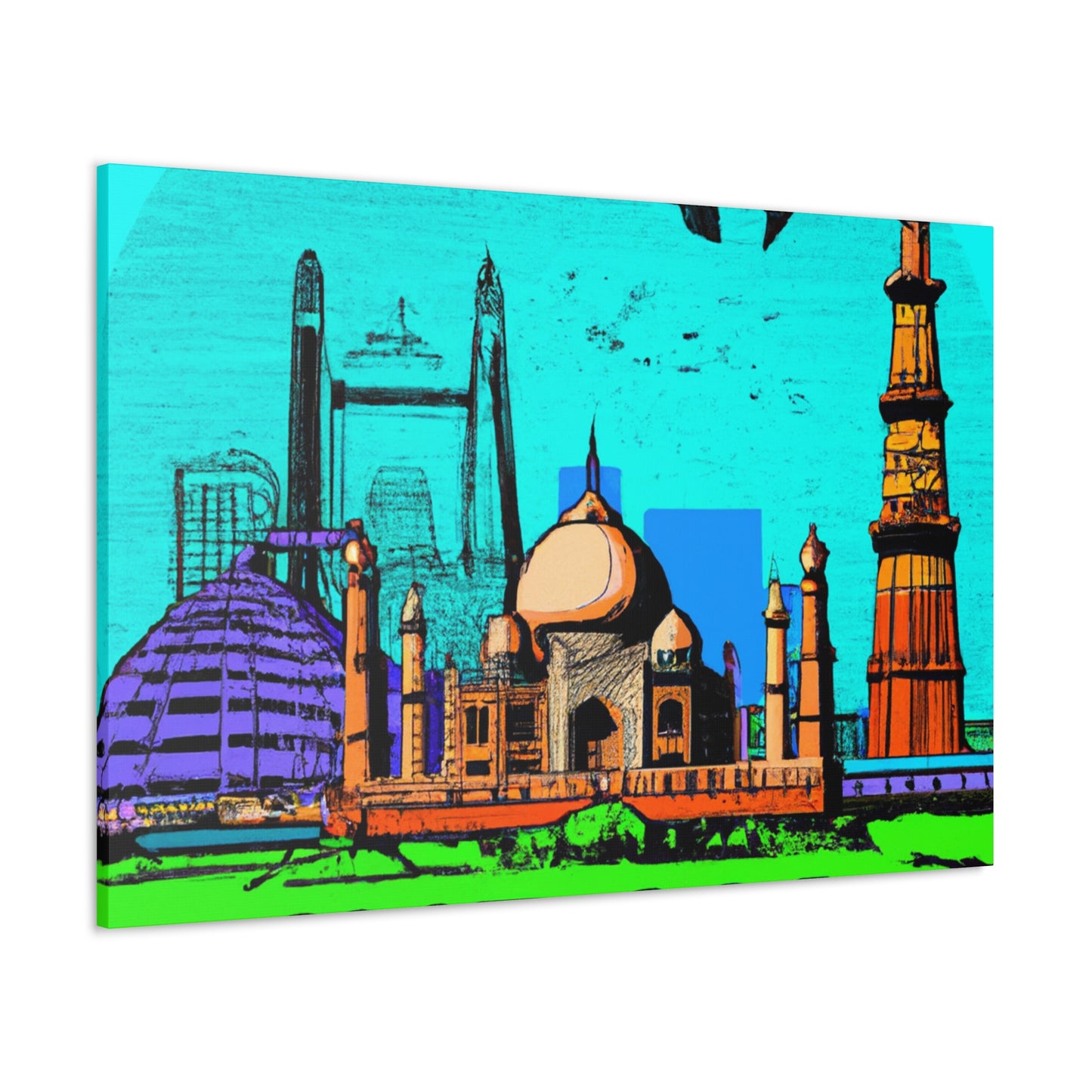 Uttarpradesh Palace - Destination India - Canvas