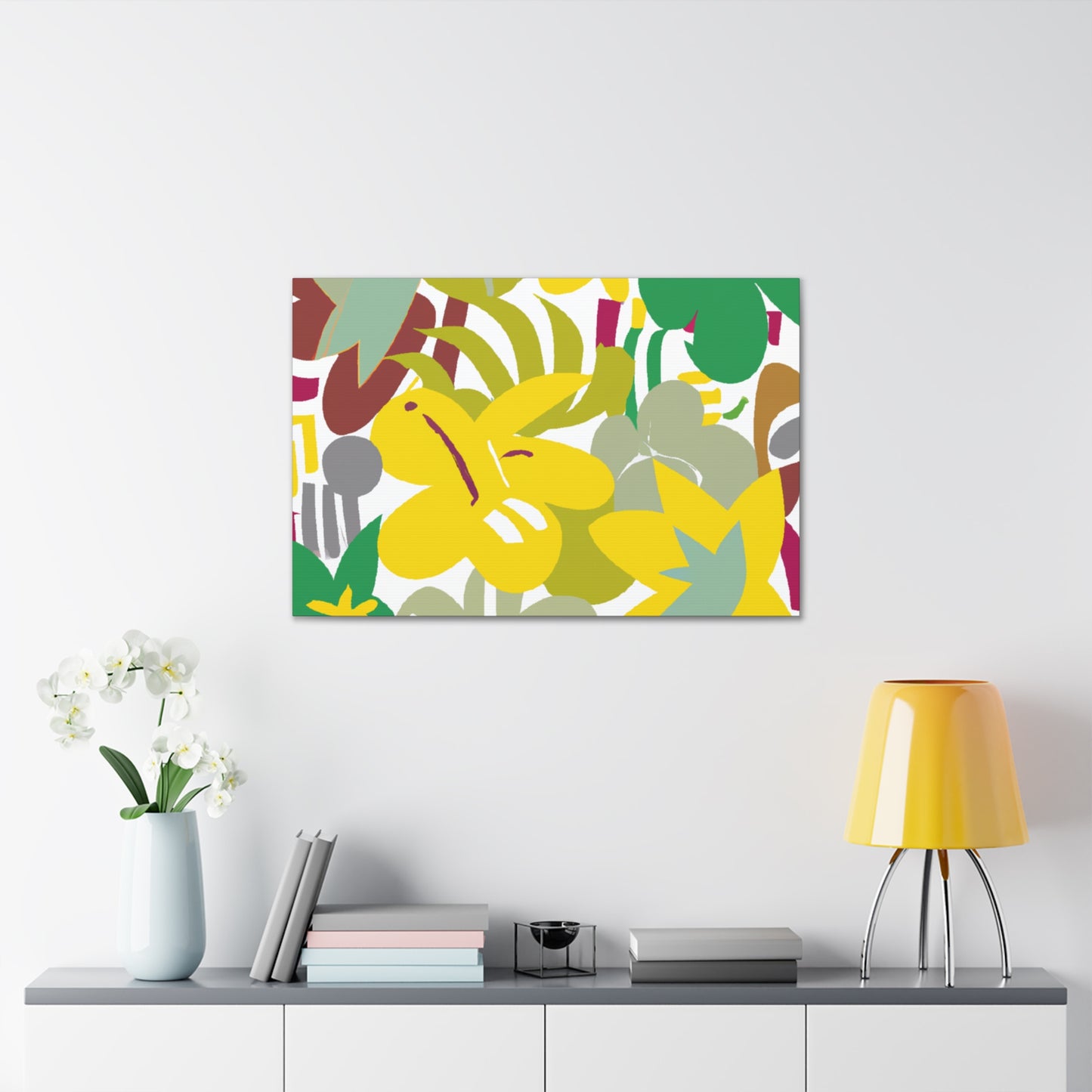 Fantasia-Floral - Canvas