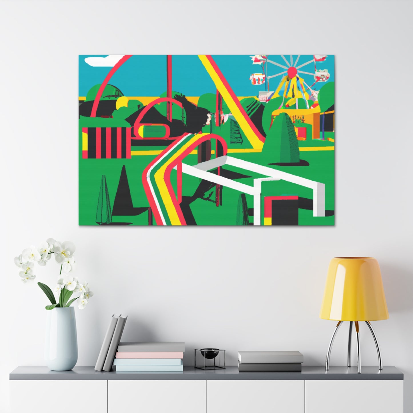 Tickety Splat - Amusement - Canvas