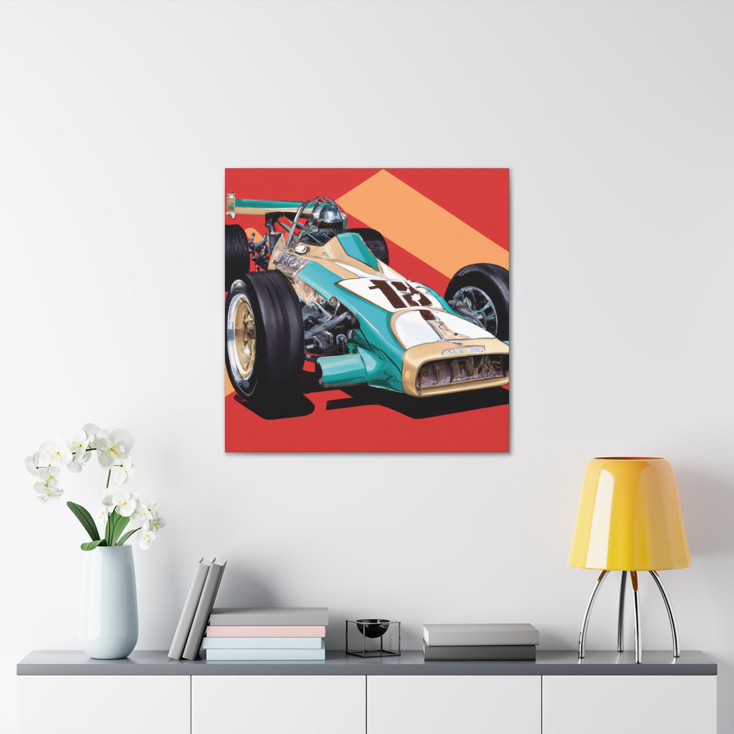 The Road Burner - Automobile - Canvas