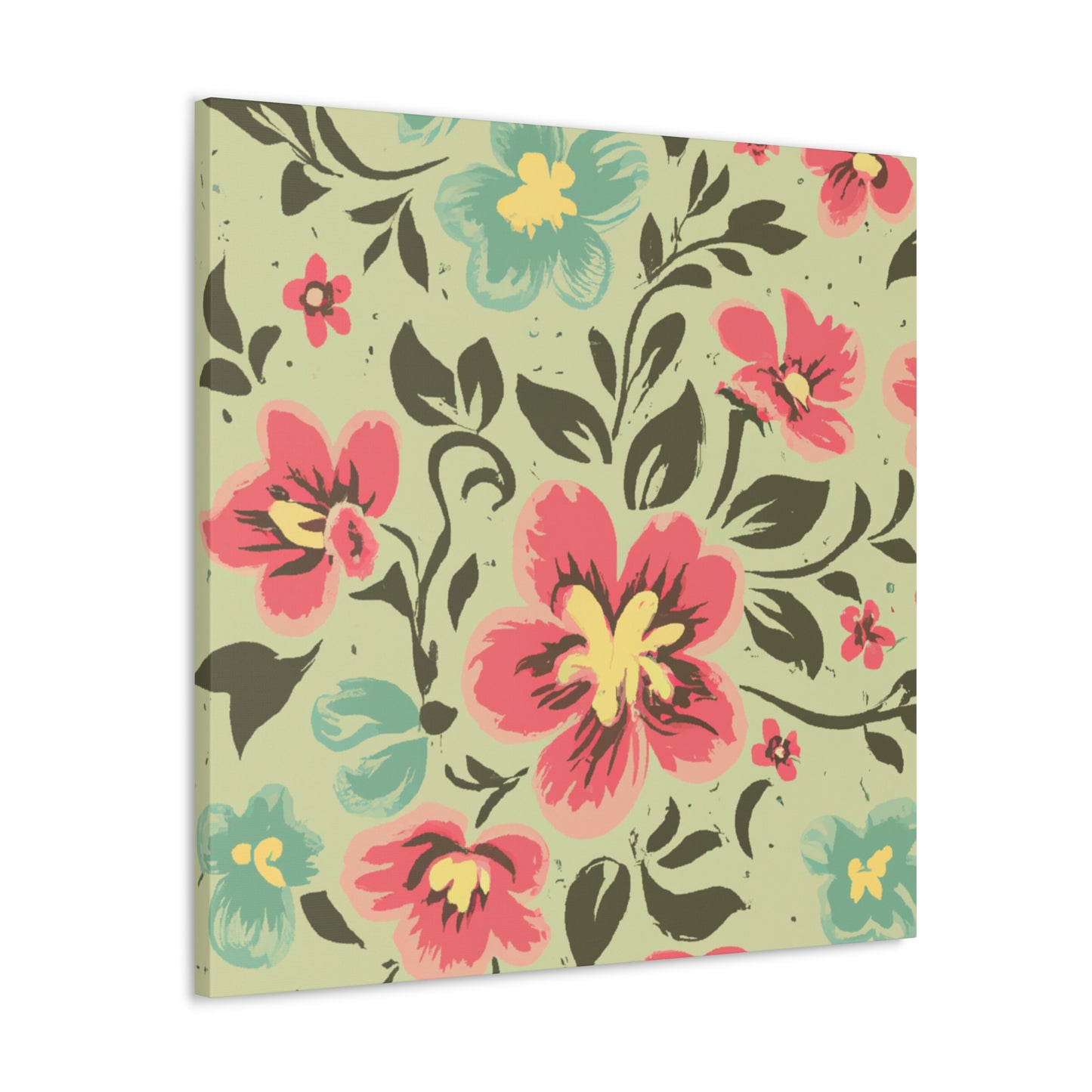 Solstice Sunrise - Floral - Canvas