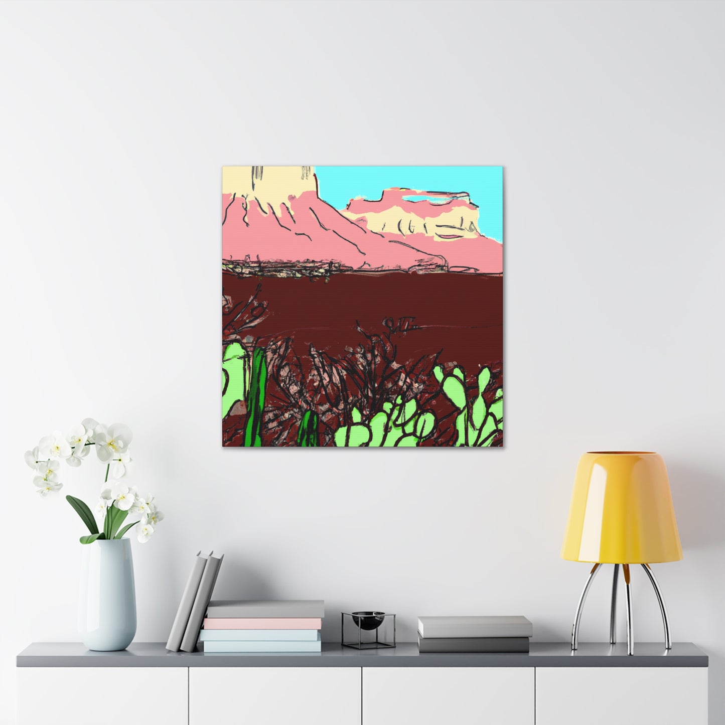 Sandwave Landscape - Canvas
