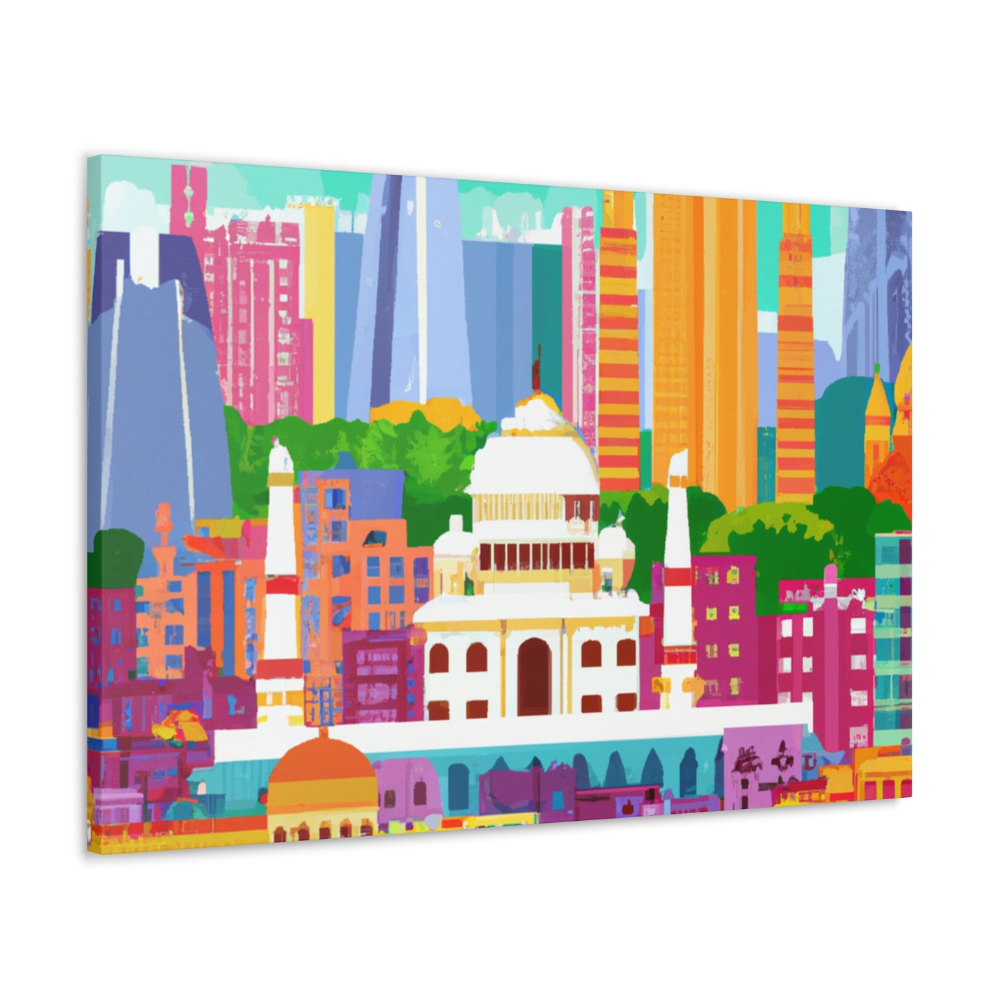 Kaleidoscope - Destination India - Canvas