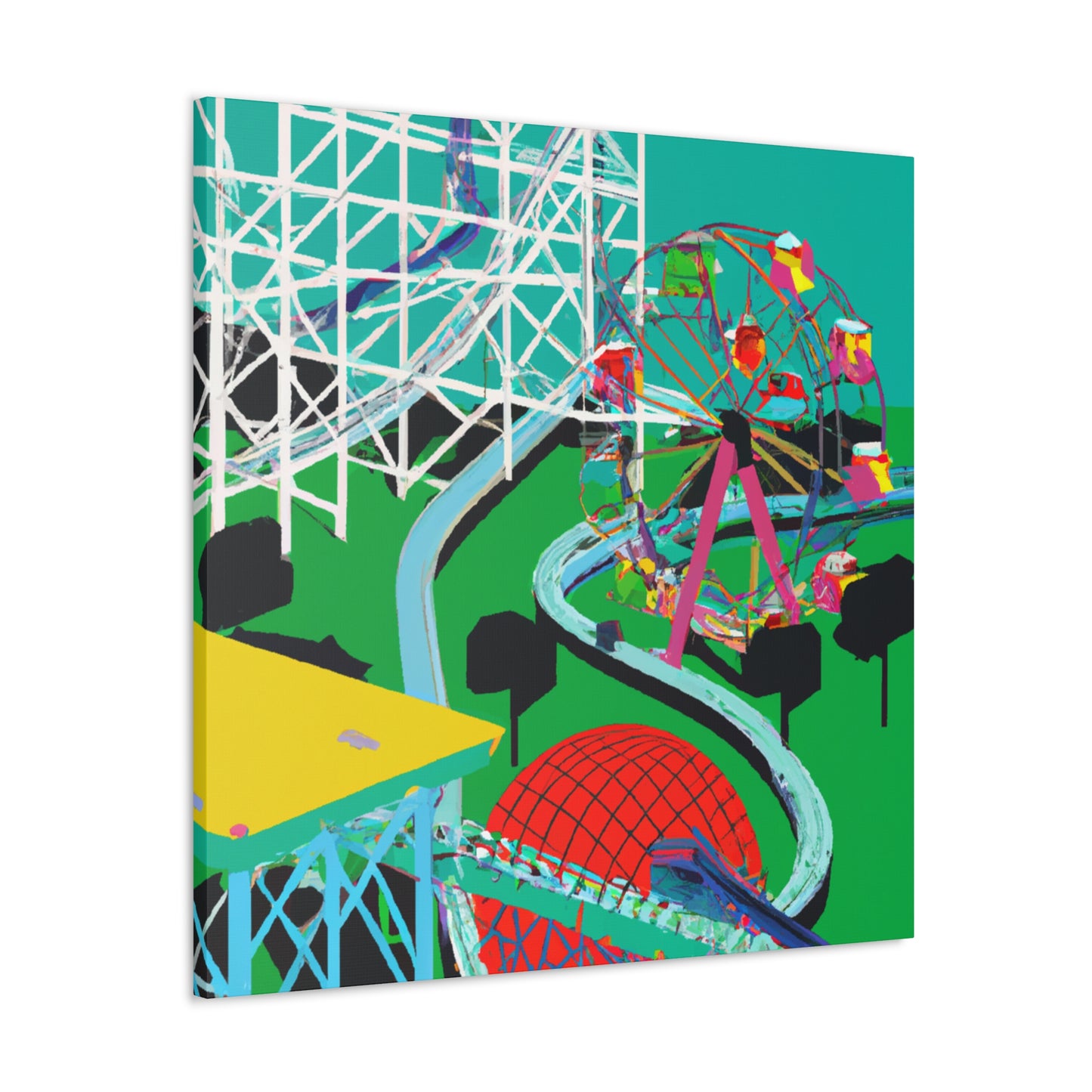 Thrilltopia - Amusement - Canvas