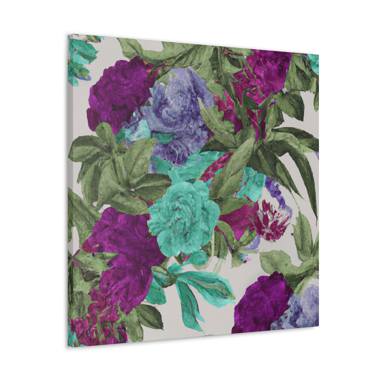 Lotus-Floral - Canvas