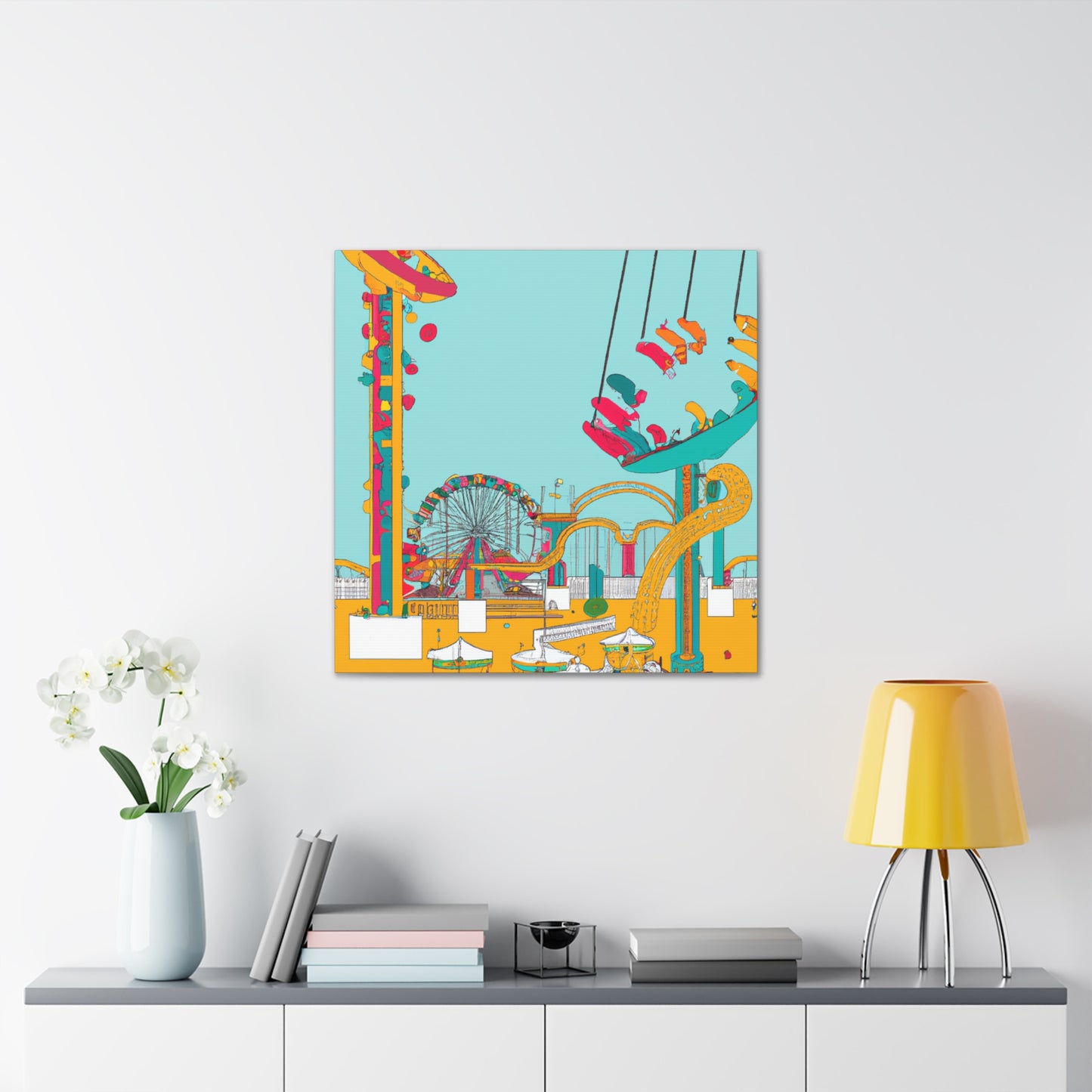 Kite Rush - Amusement - Canvas