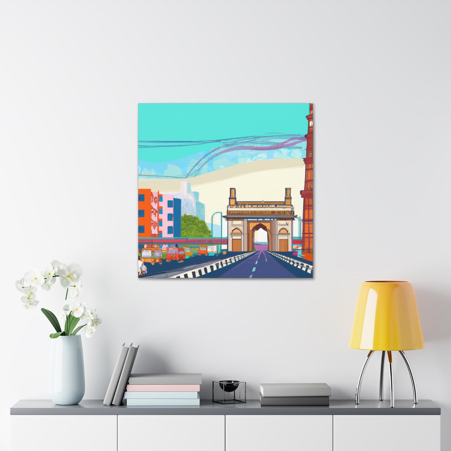 Vedic Vista - Destination India - Canvas
