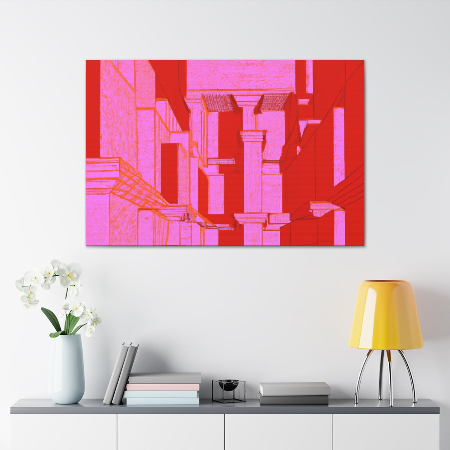 Pieter de de Bontser. - Canvas - Architectural