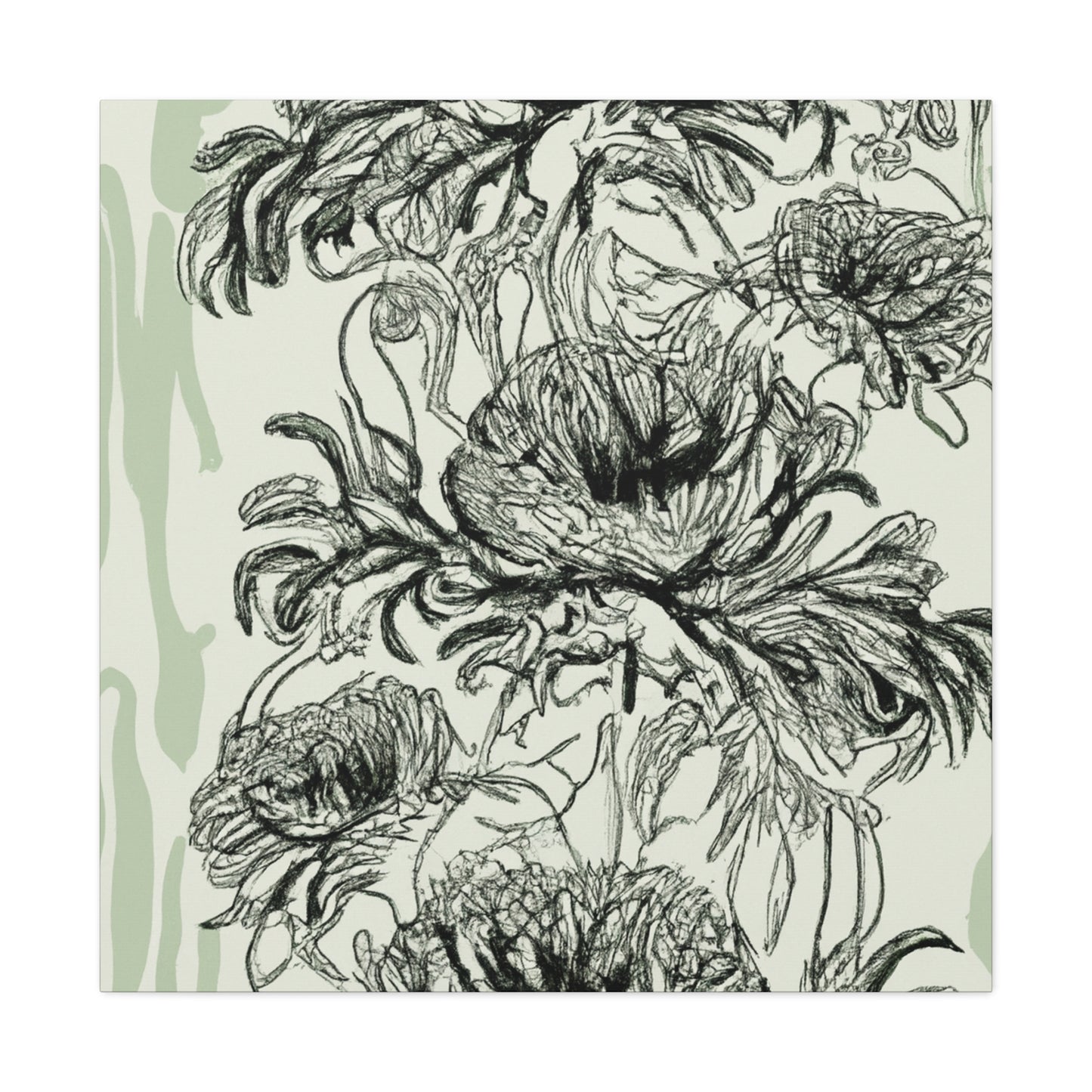 Passionate Petals - Floral - Canvas
