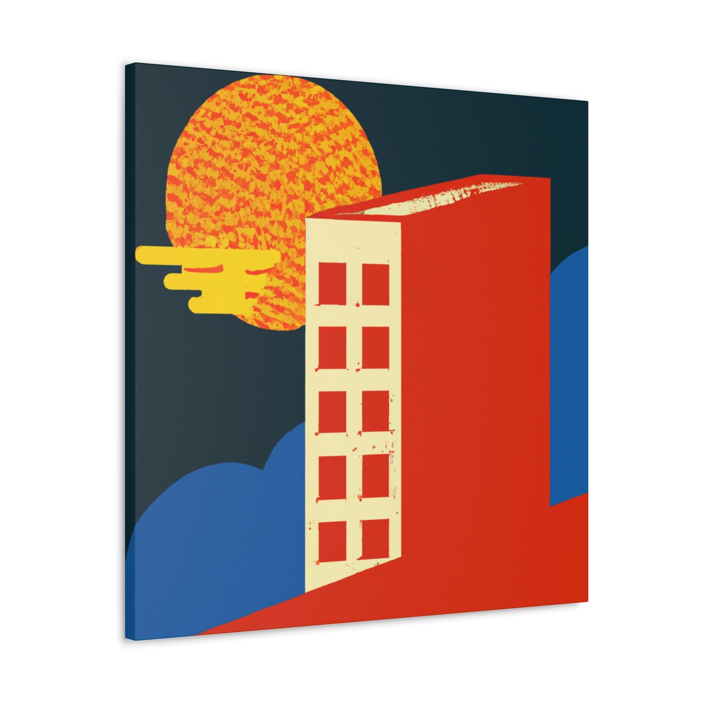 Modernist Playground - Midcentury - Canvas