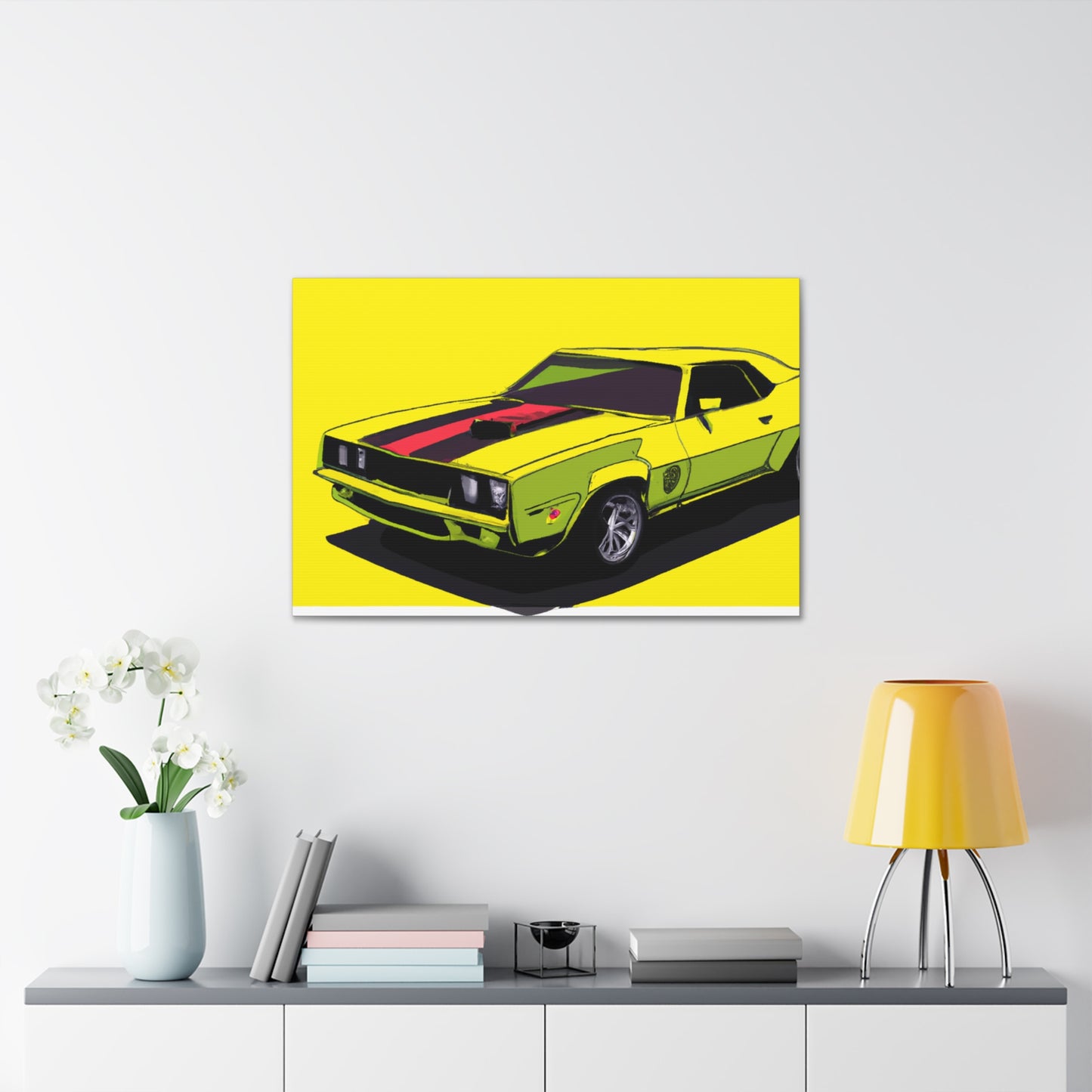 Road Hog - Automobile - Canvas