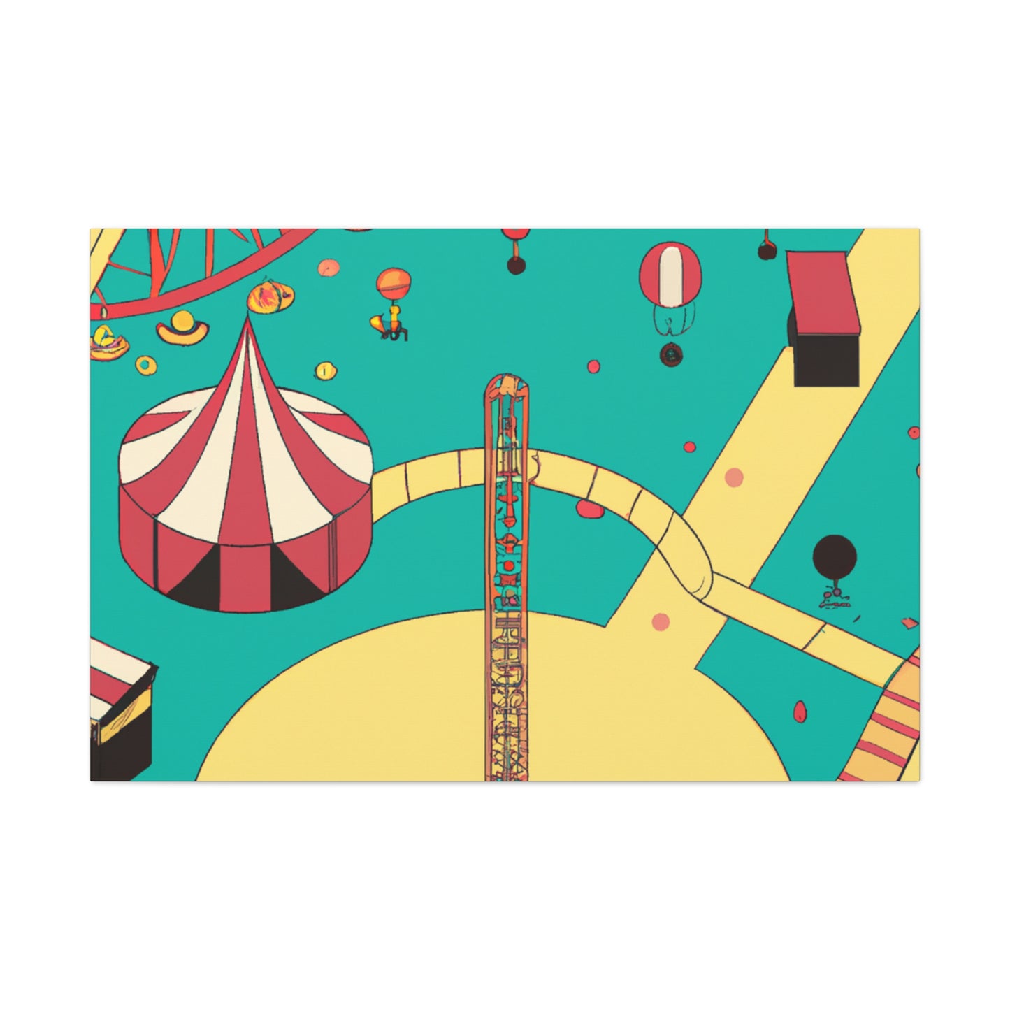 Wonderlandia - Amusement - Canvas