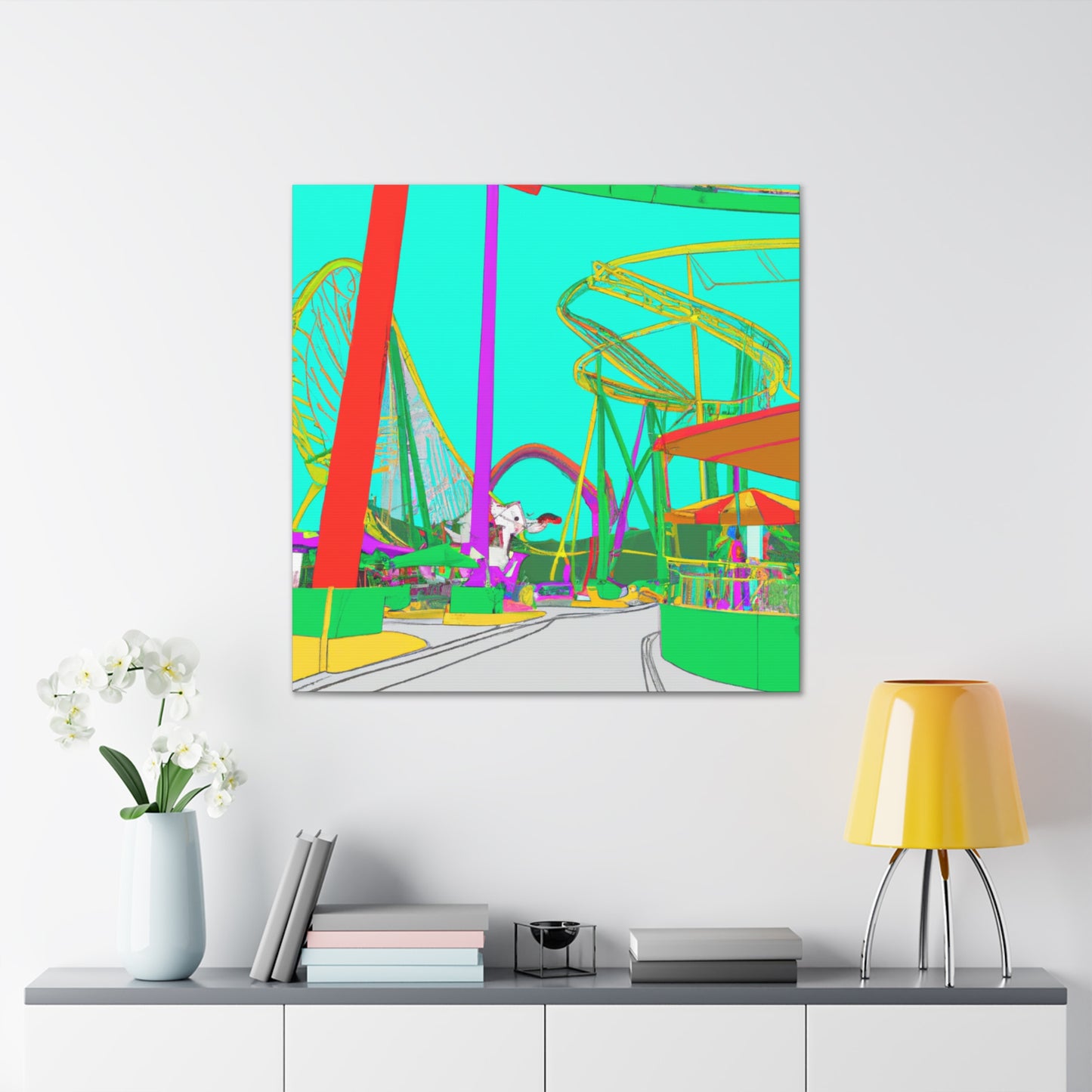 GlimmerGalaxy - Amusement - Canvas