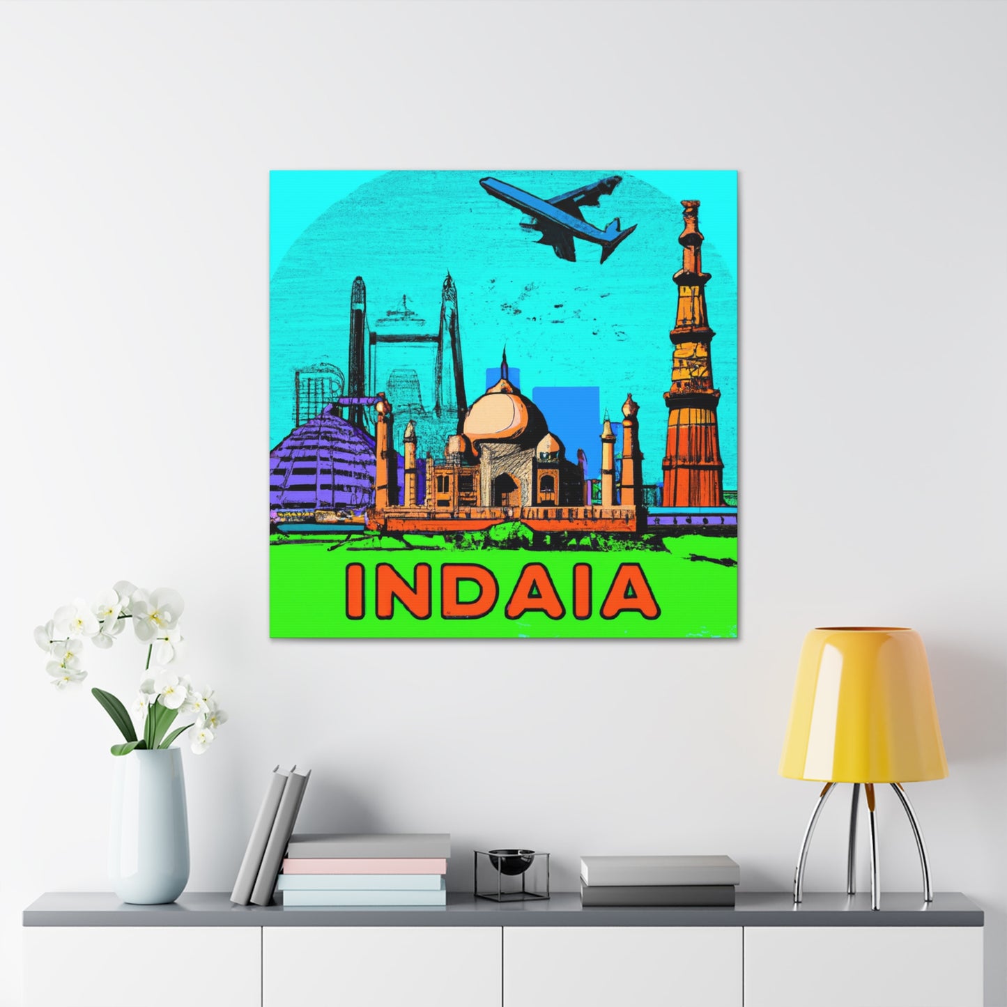 Uttarpradesh Palace - Destination India - Canvas
