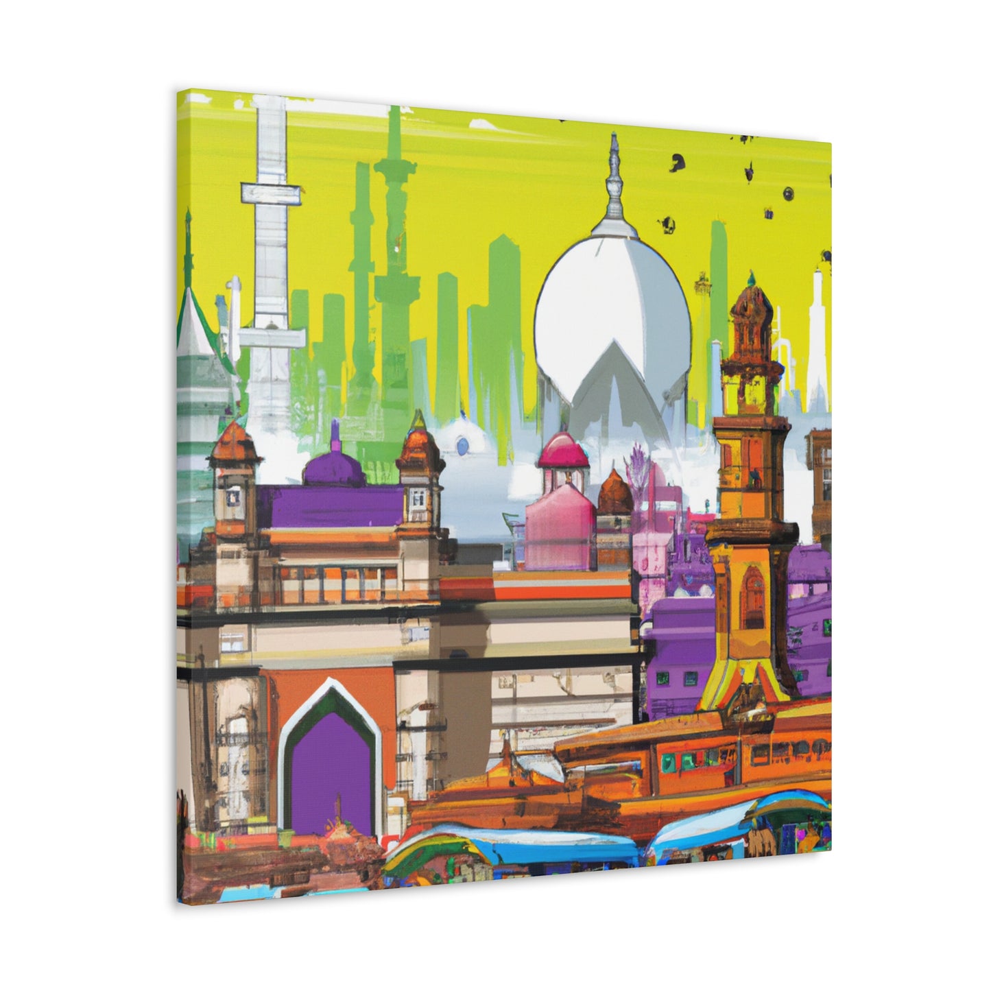 Ajanta Caves - Destination India - Canvas