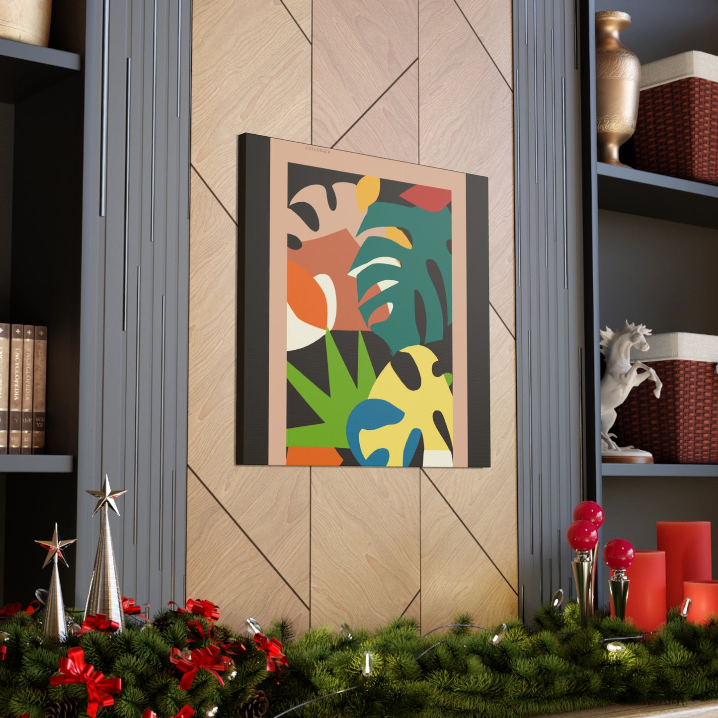 Flufftail Squirreldeer - Midcentury Canvas
