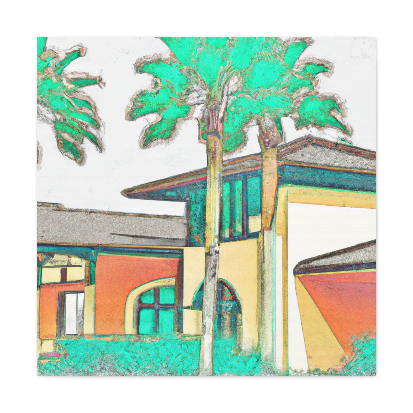 Dune Palace - Architectural - Canvas