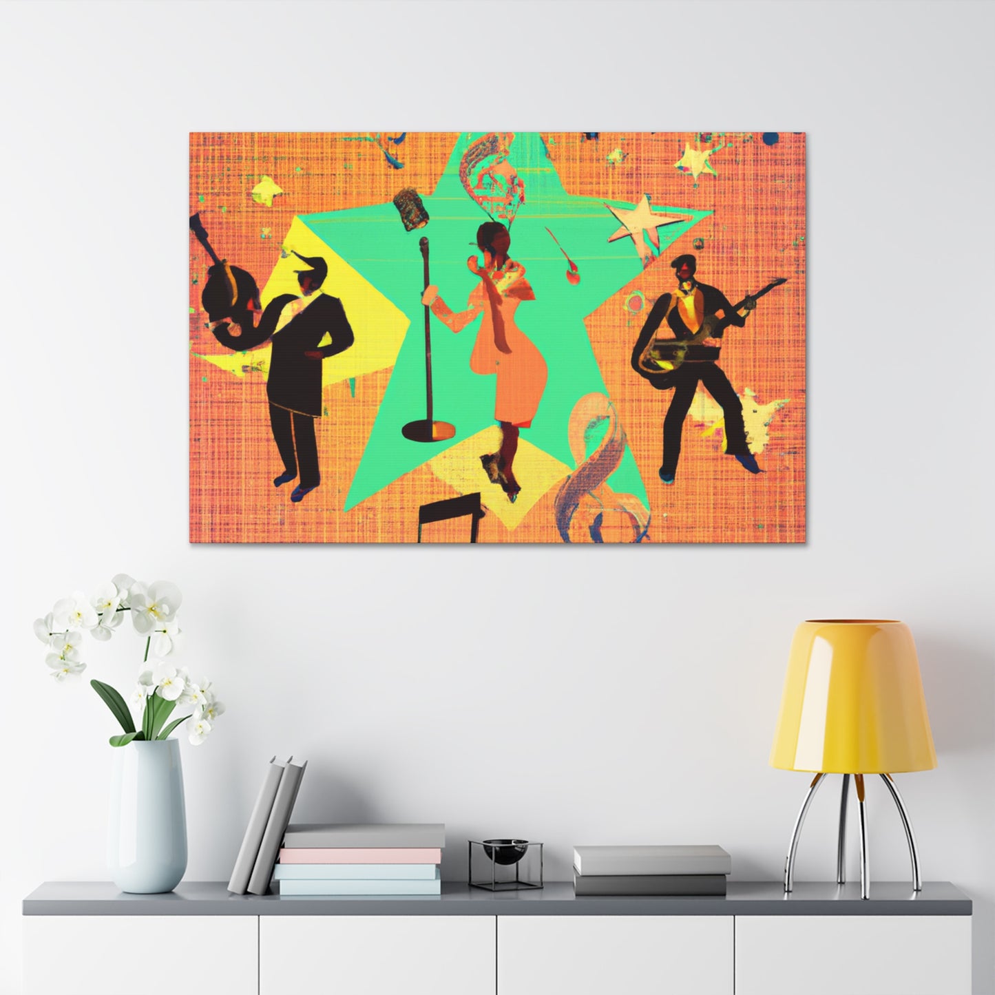 Twizzler Twang - Retro Music - Canvas