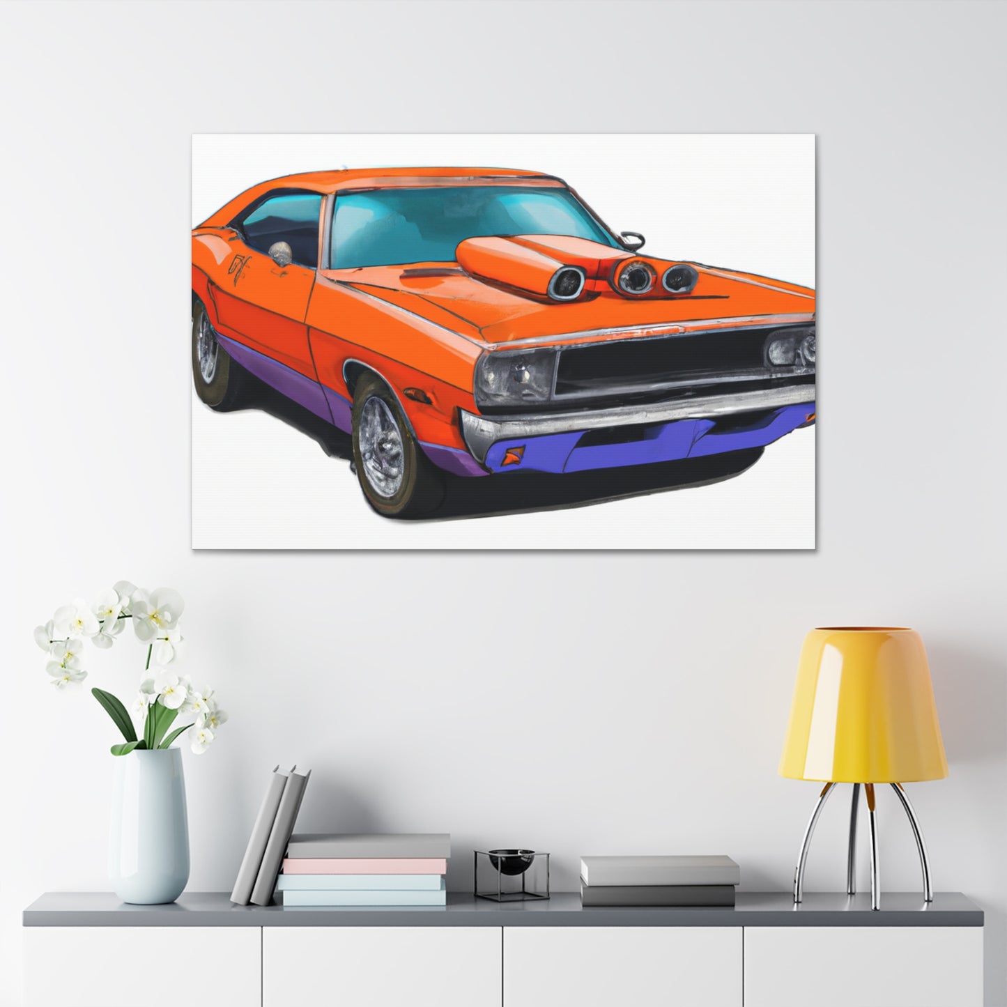 Vintage Vroomer - Automobile - Canvas