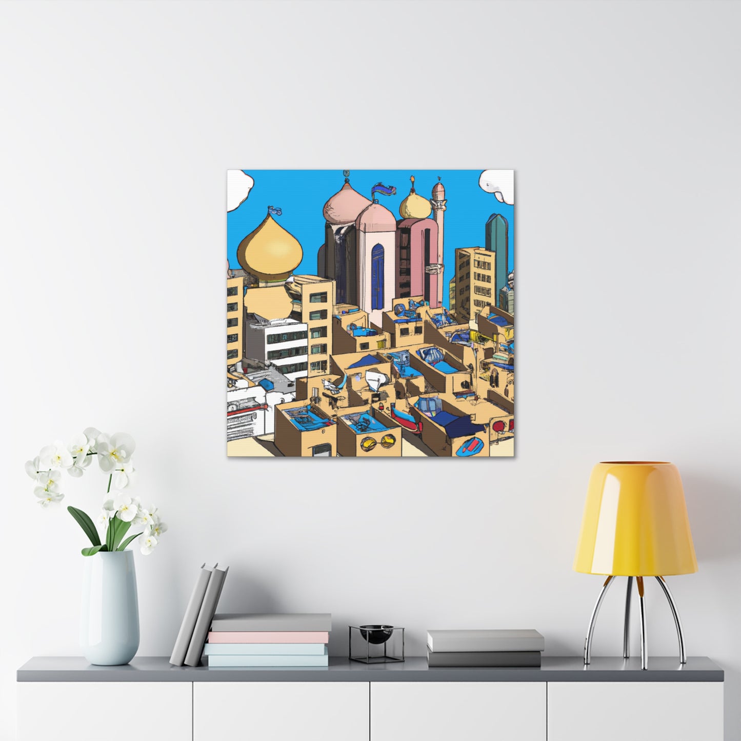 Desert Mirage - Destination Arab Emerates - Canvas