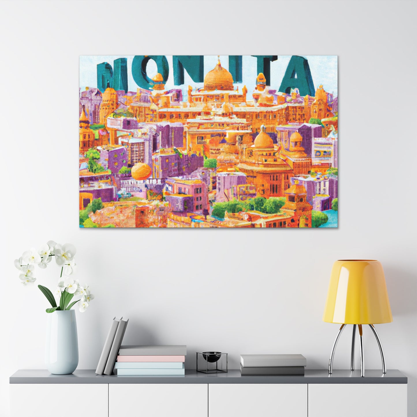 Mahatma Gandhi - Destination India - Canvas