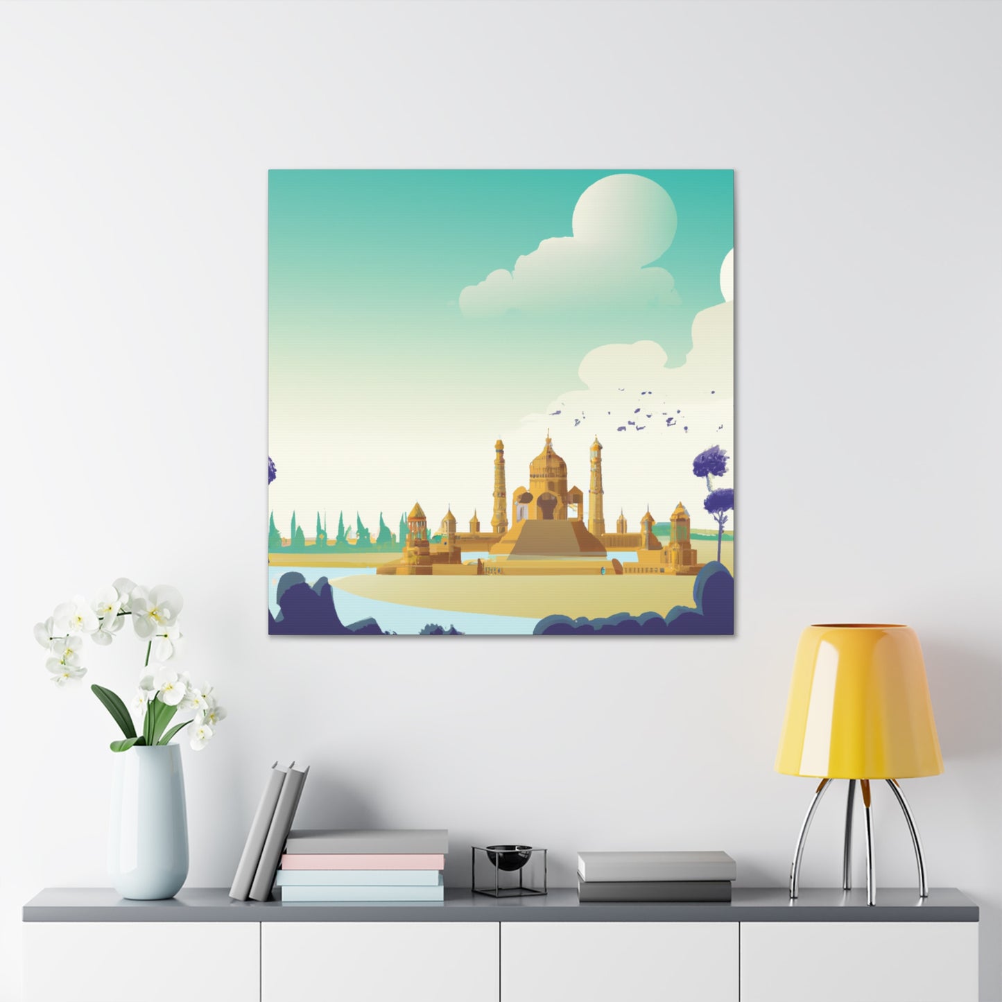 Mahatma Gandhi - Destination India - Canvas