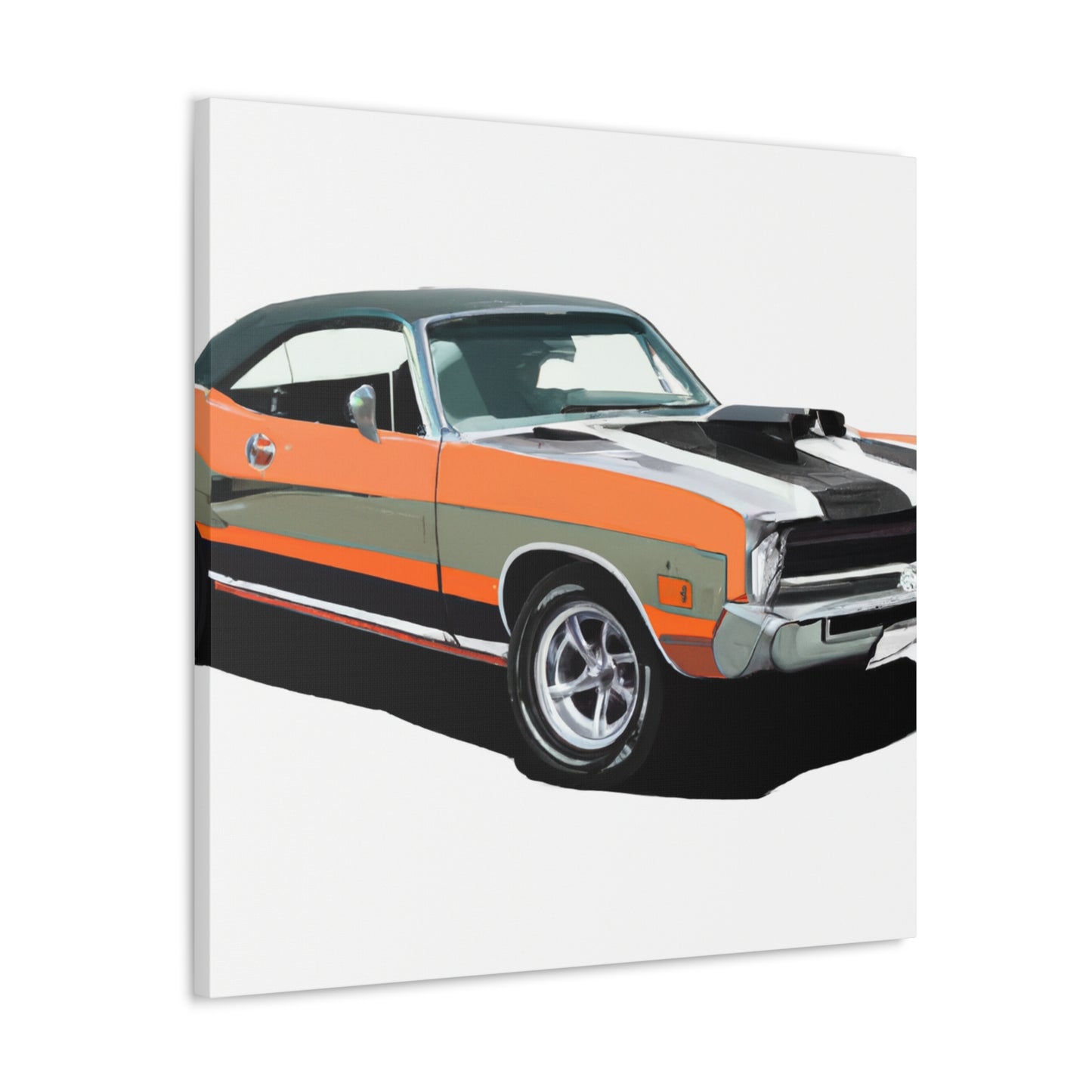 Dragster Flash - Automobile - Canvas