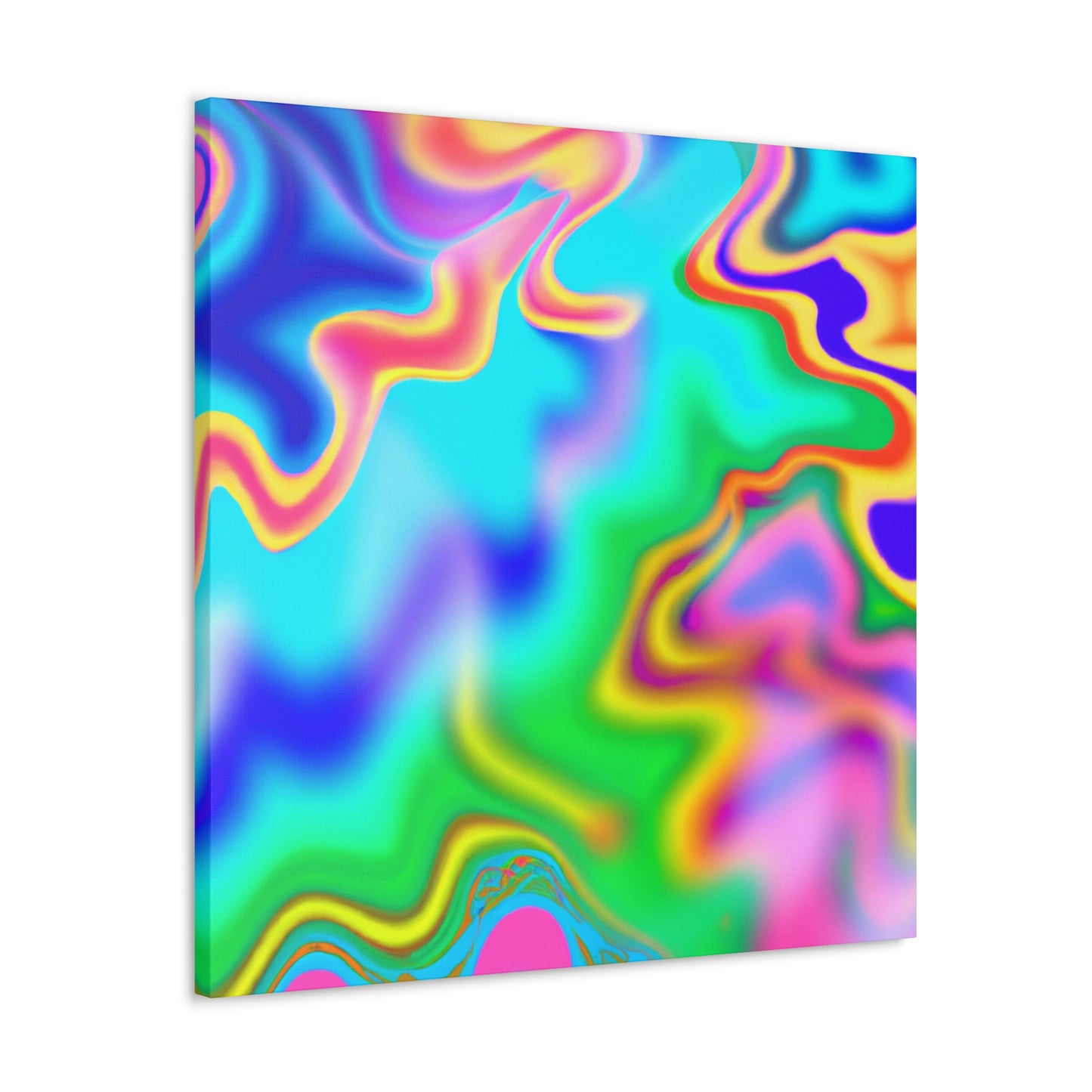 Dolphin's Breath - Abstract - Canvas