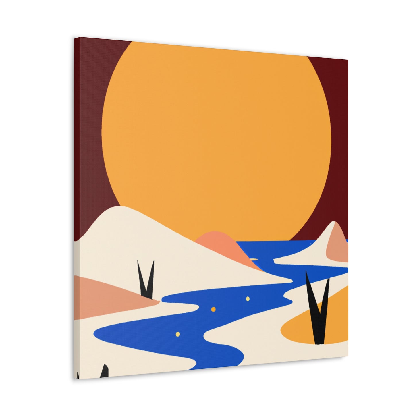 Bubbletastic- Midcentury - Canvas