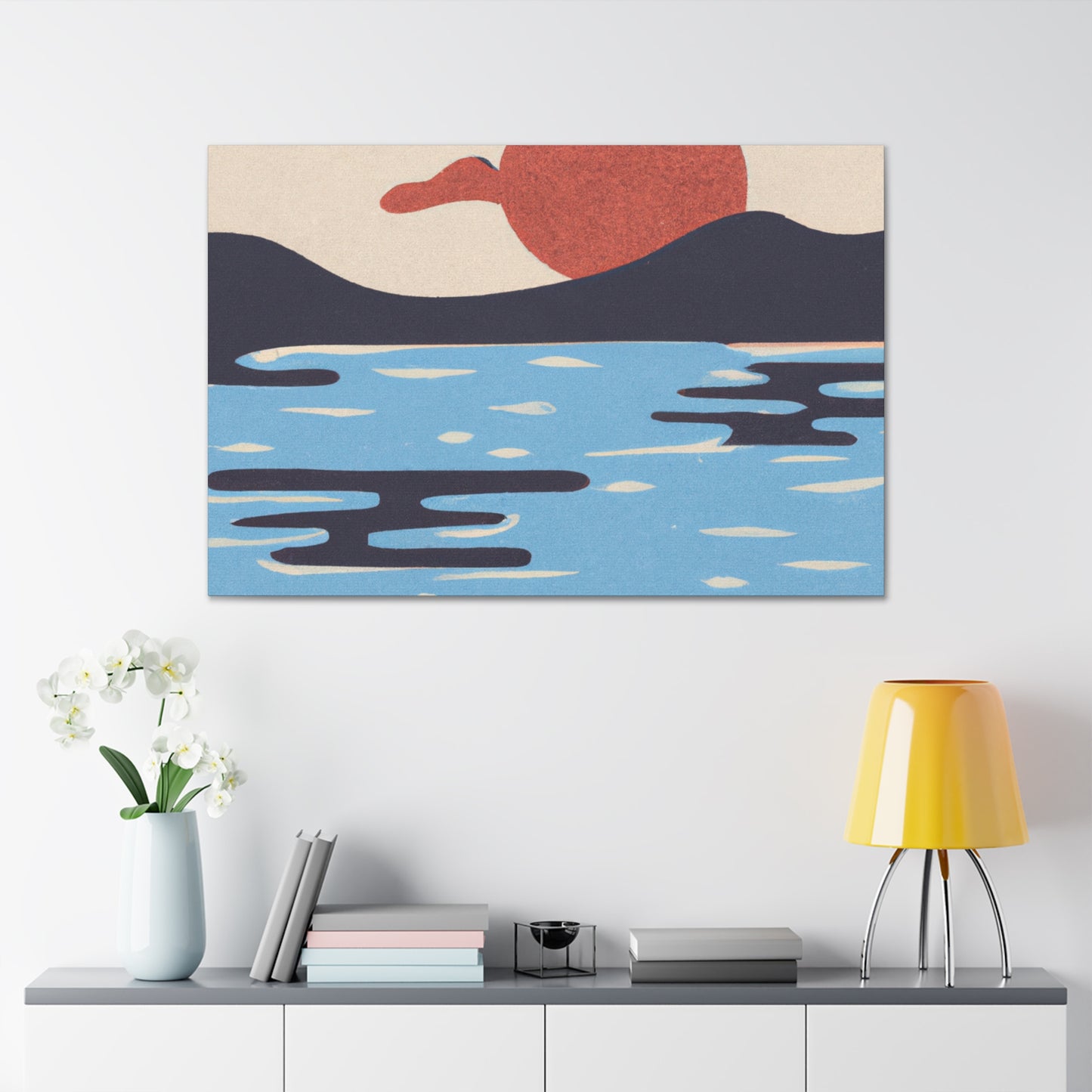 Clifford Chandelier - Vintage Contemporary - Landscape - Canvas