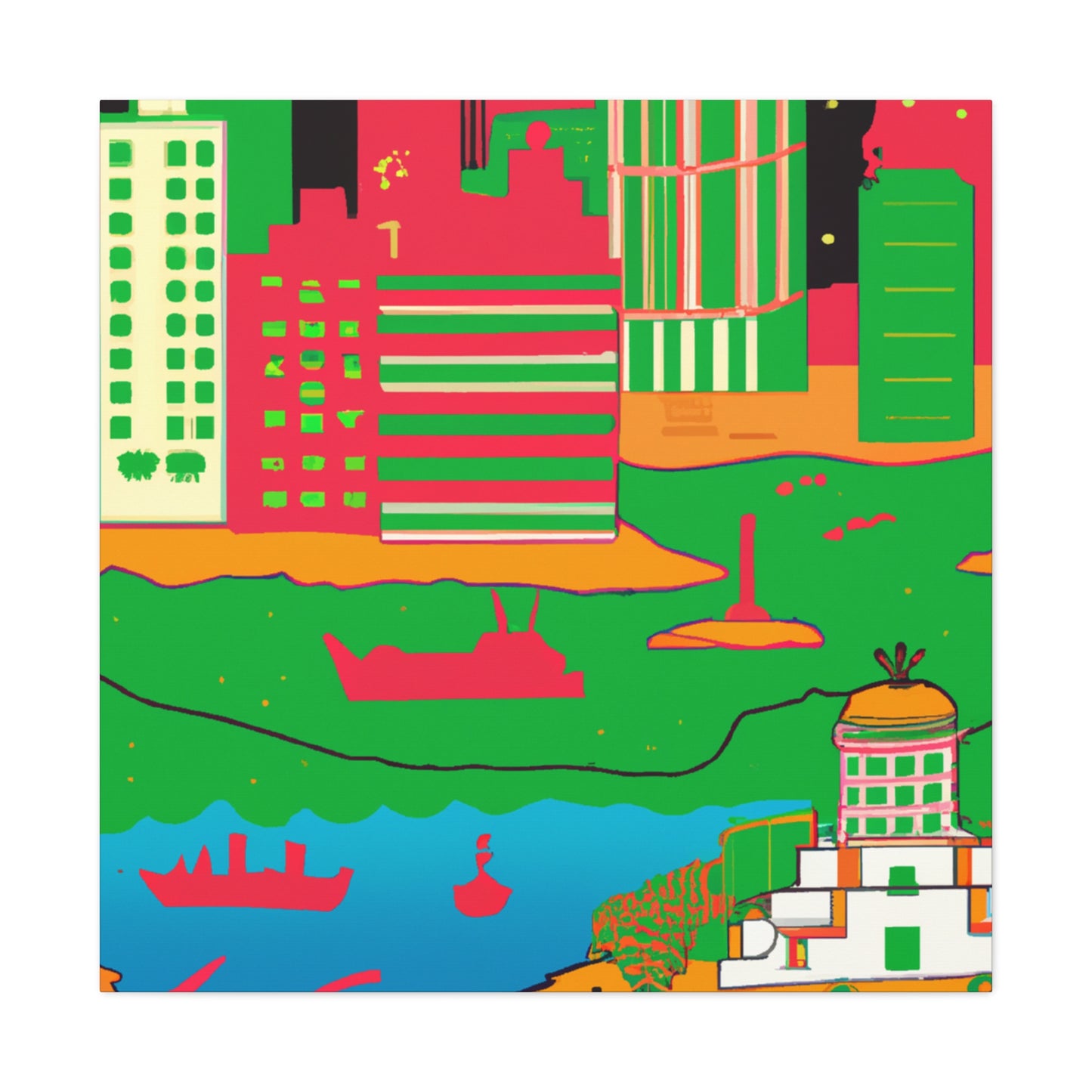 Ketan-Middle East - Canvas