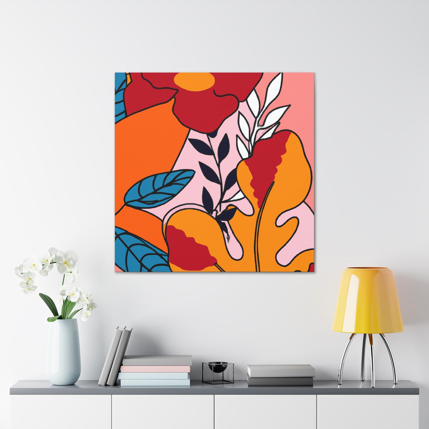 Blossomishes - Floral - Canvas