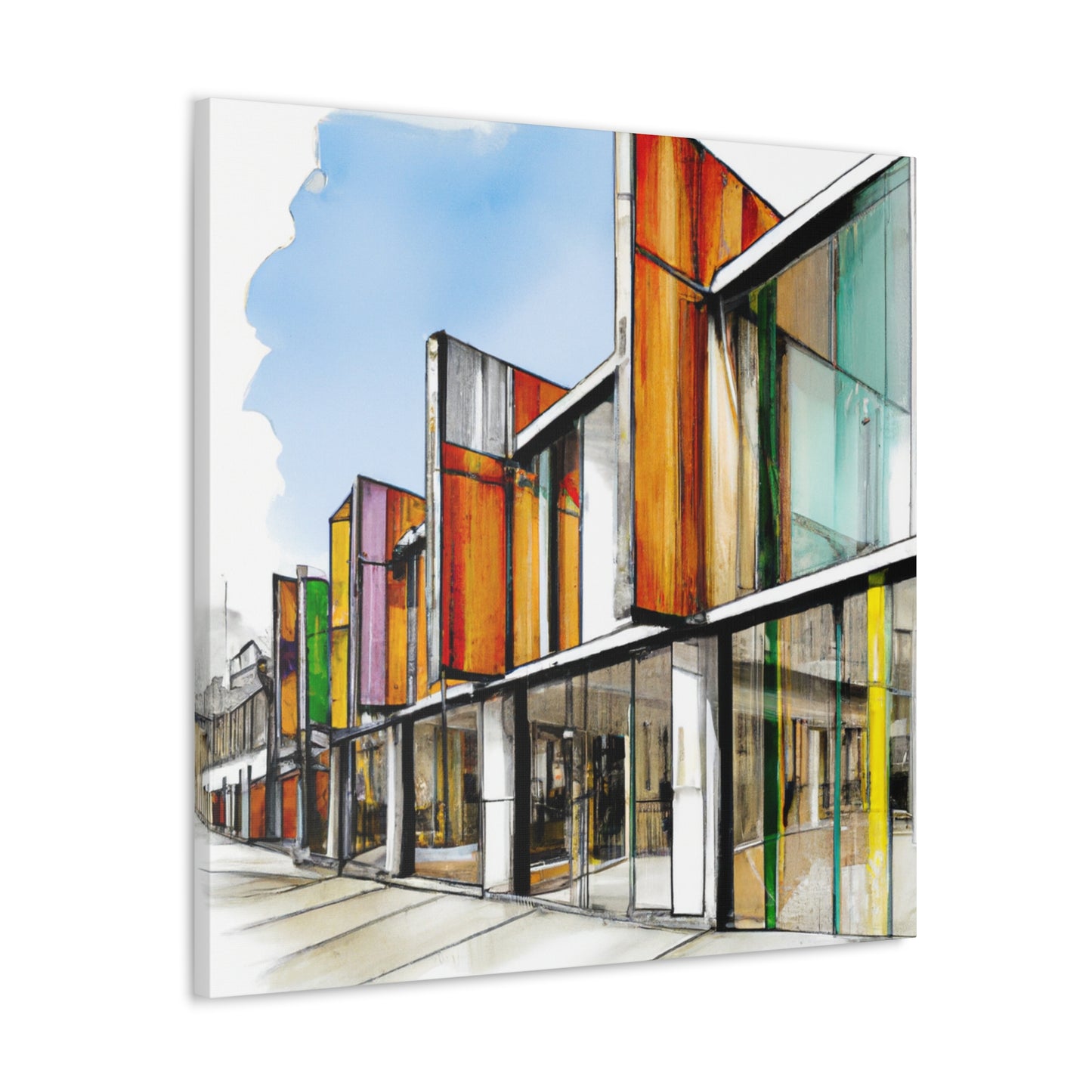 Aquila Autumnfield - Architectural Canvas