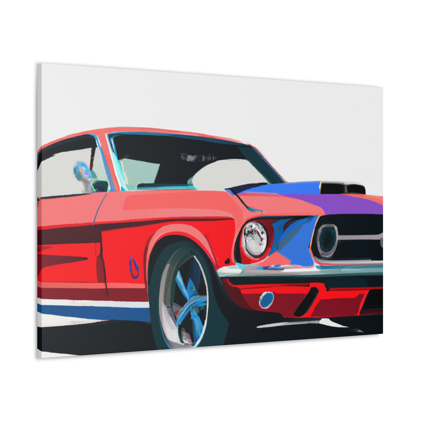Crank That Rod - Automobile - Canvas