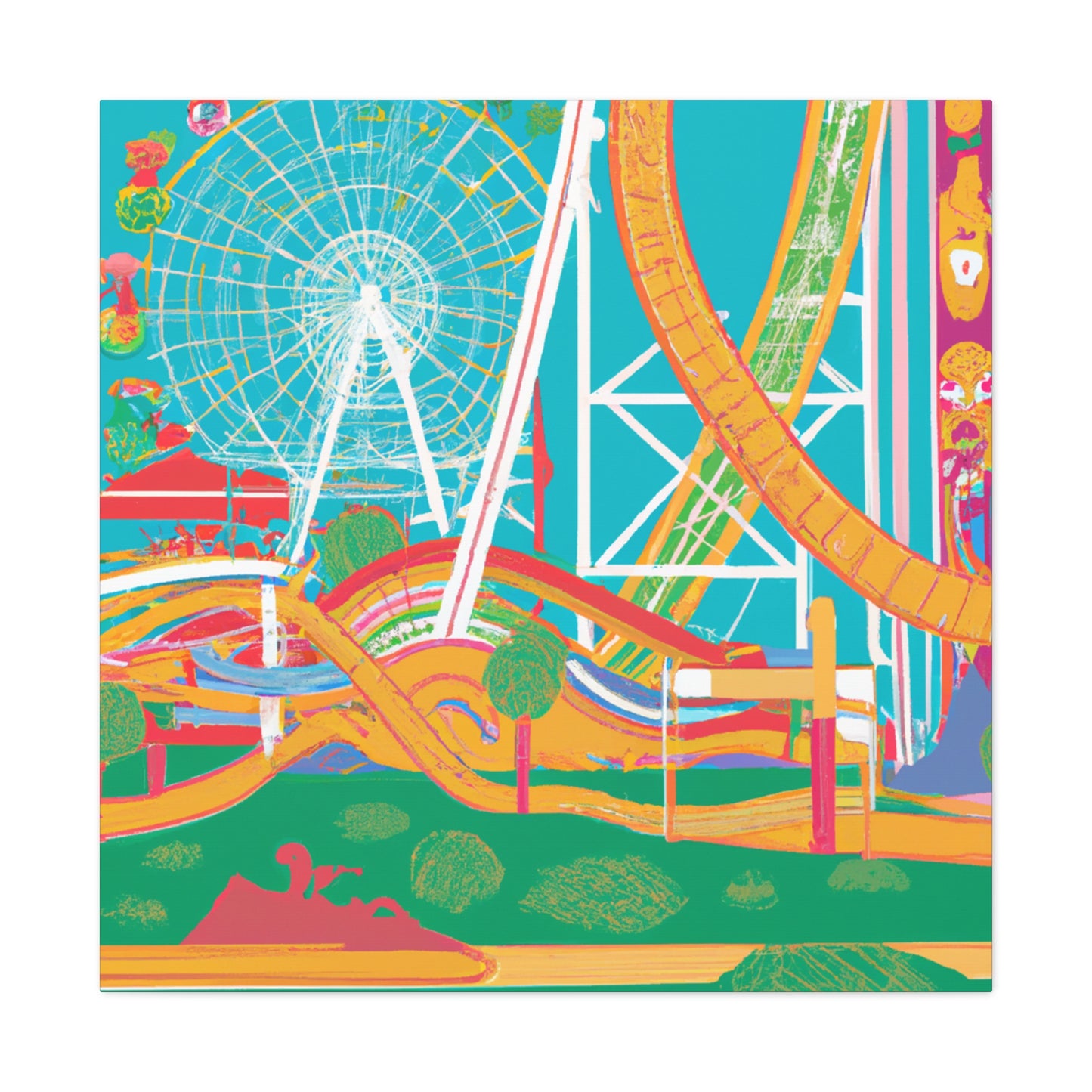 Carni-Val Amusement - Canvas