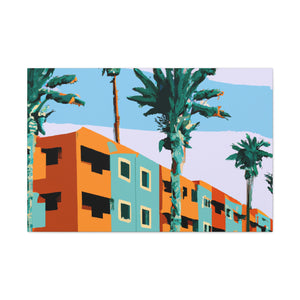 Parched Palette - Architectural - Canvas