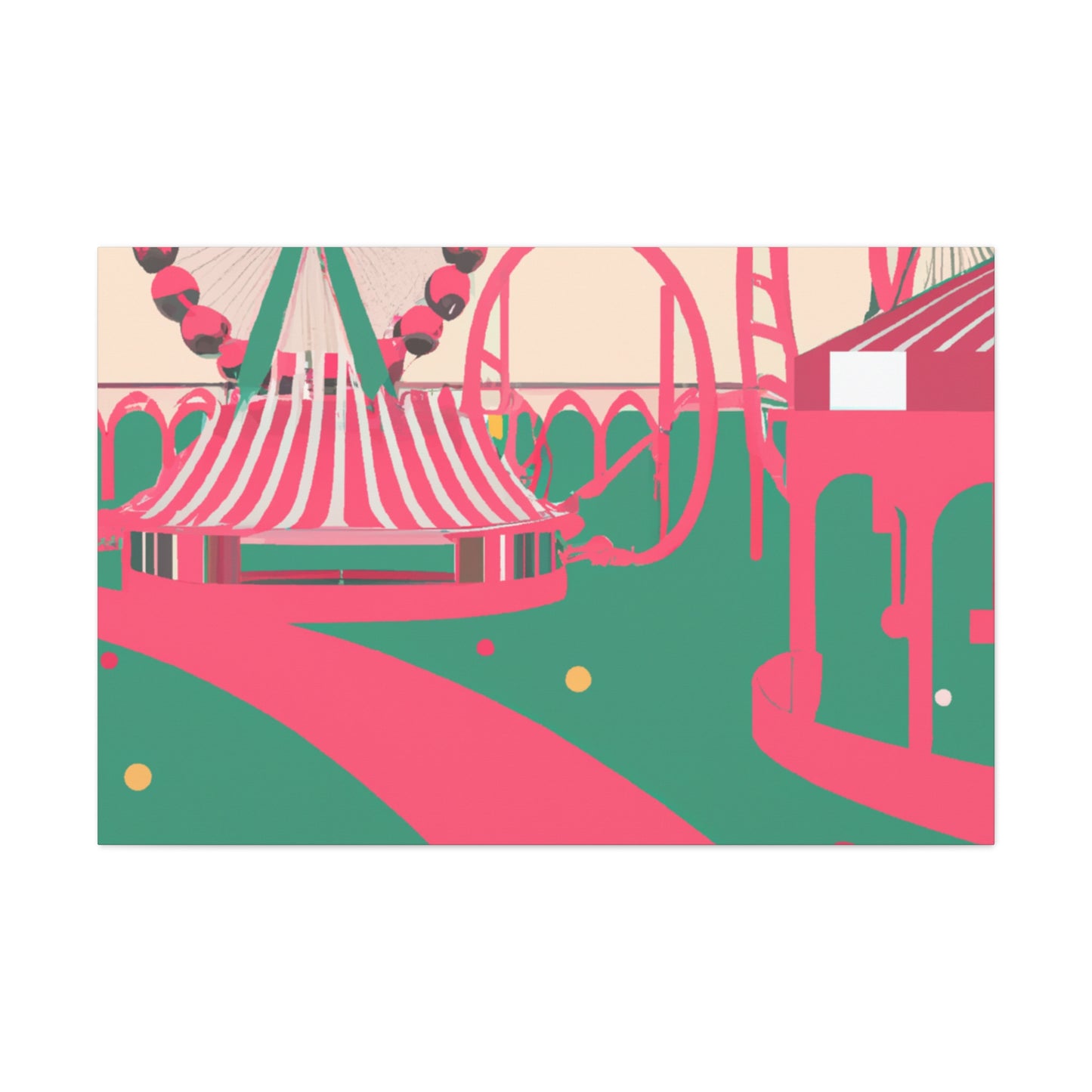 Giggle Frenzy - Amusement - Canvas