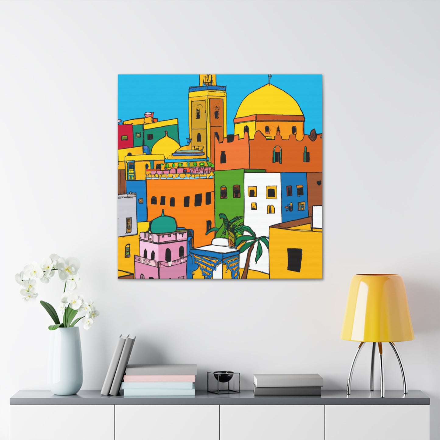 Ibrahim Jadiri - Morraco - Canvas